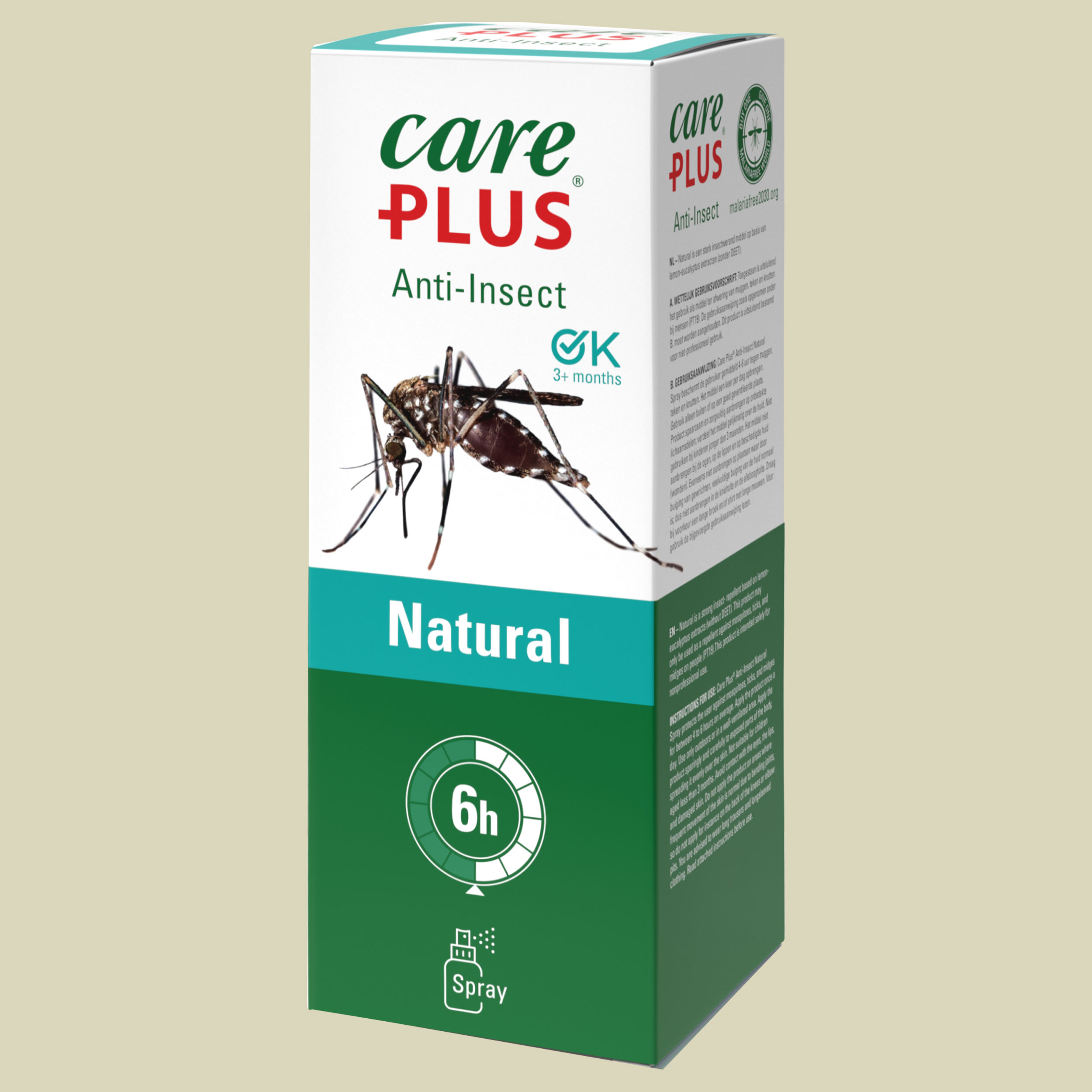 Care Plus Anti-Insect Natural Spray Citriodiol, 200 ml