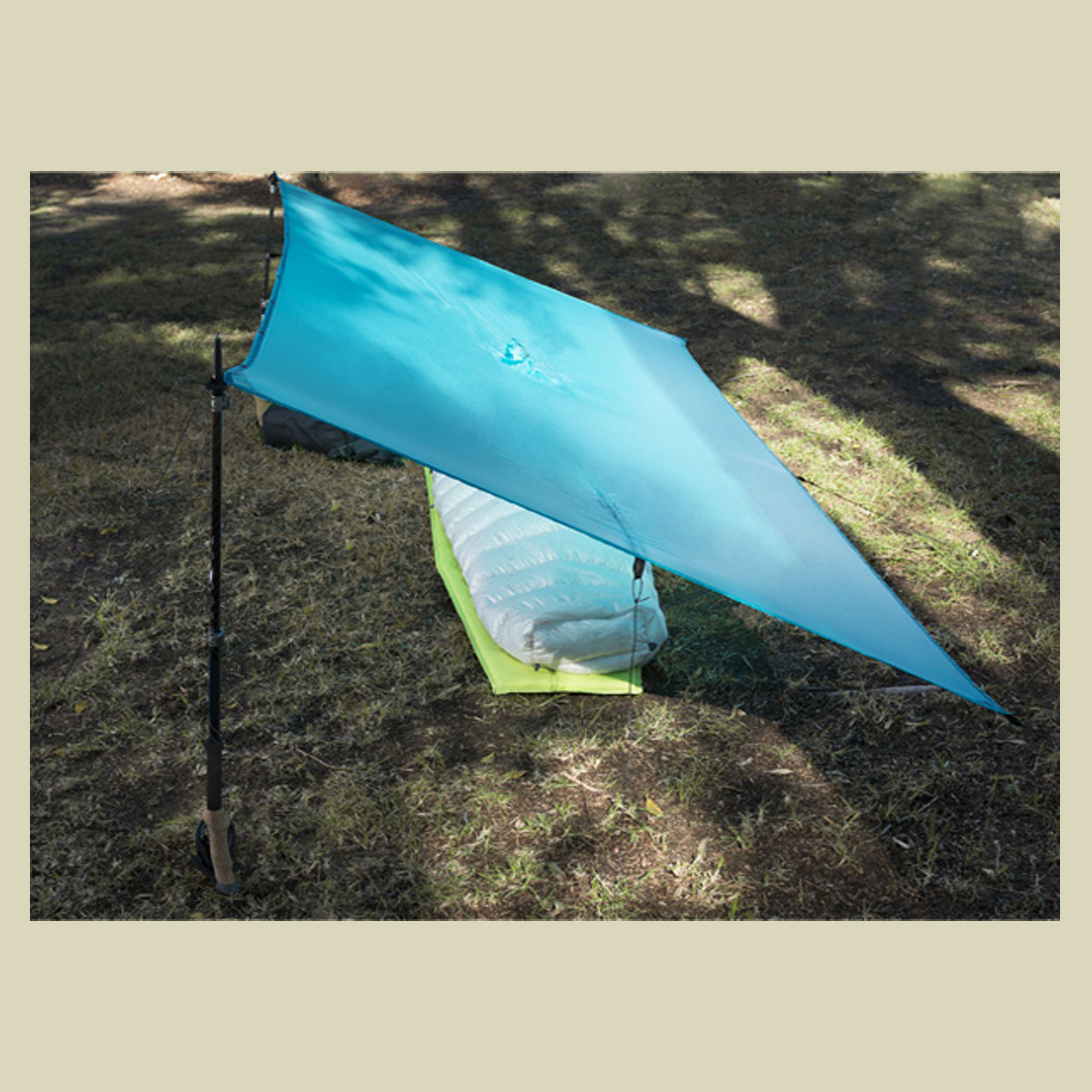 Nylon Tarp Poncho Größe one size Farbe blue