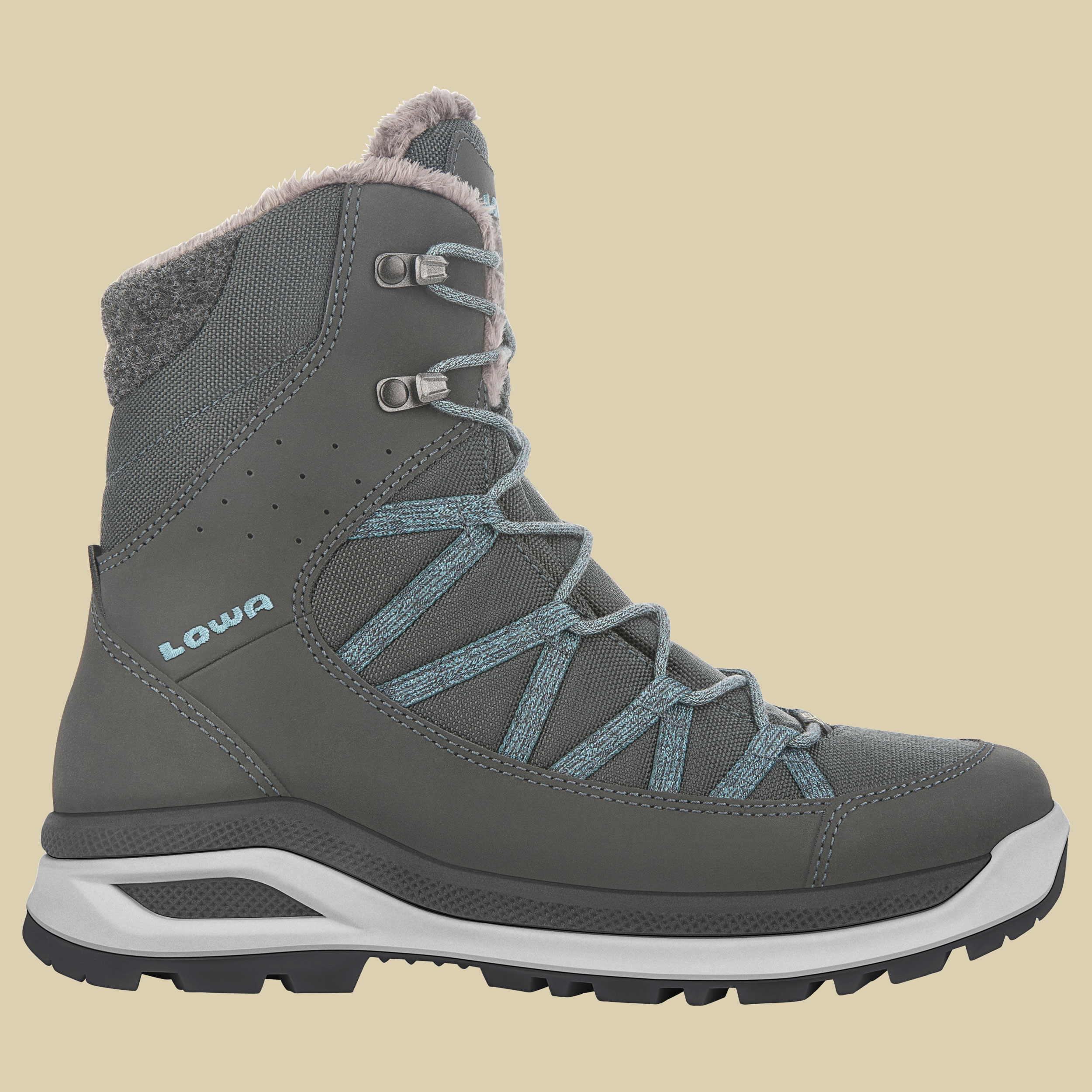 Montreal GTX Mid Women Größe UK 4 Farbe anthrazit/blaugrau