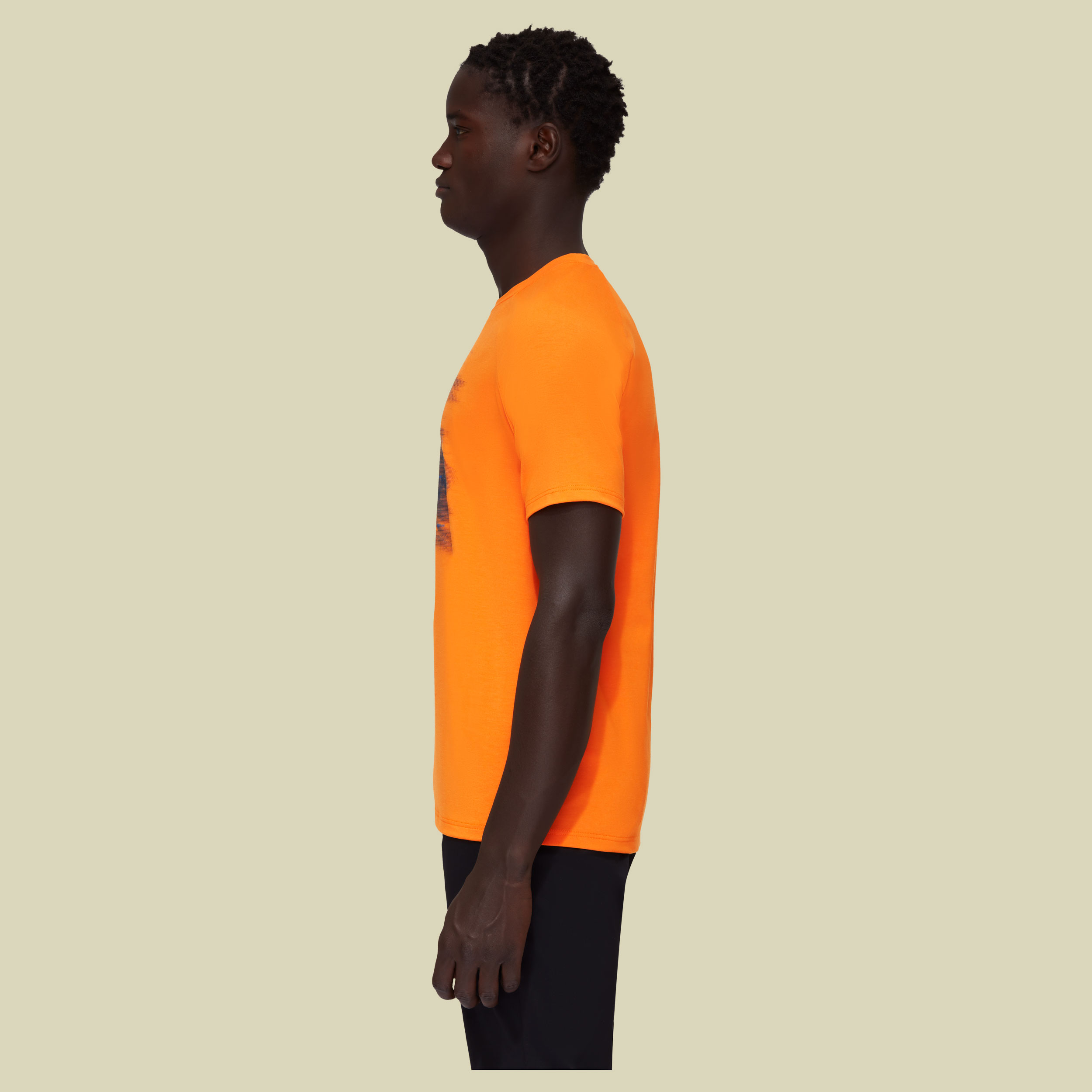 Mountain T-Shirt Men Hörnligrat Größe L  Farbe dark tangerine