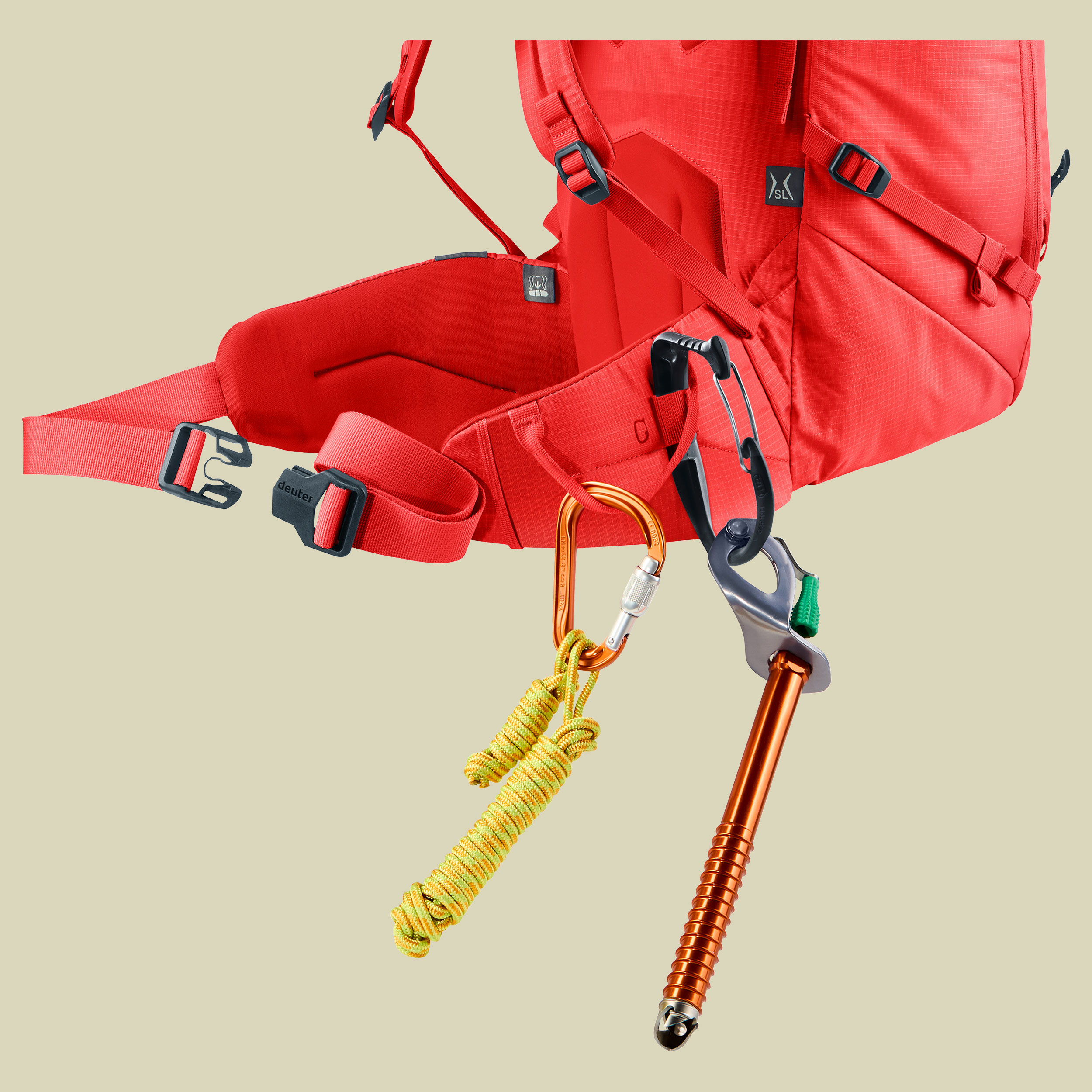Guide 32+6 SL Women 32 + 6 rot - poppy-crimson
