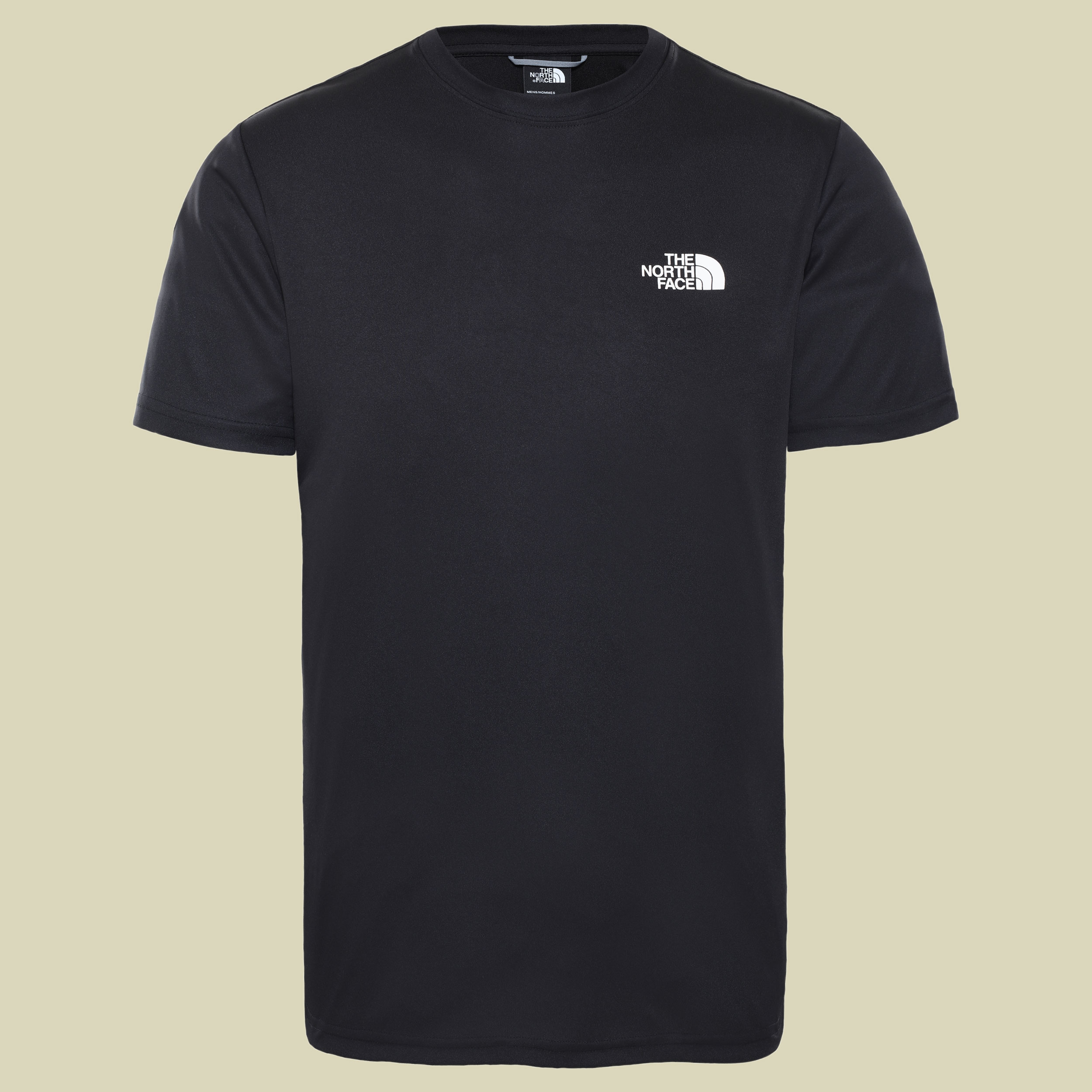 M Reaxion Red Box Tee Men Größe XL Farbe TNF black-TNF white