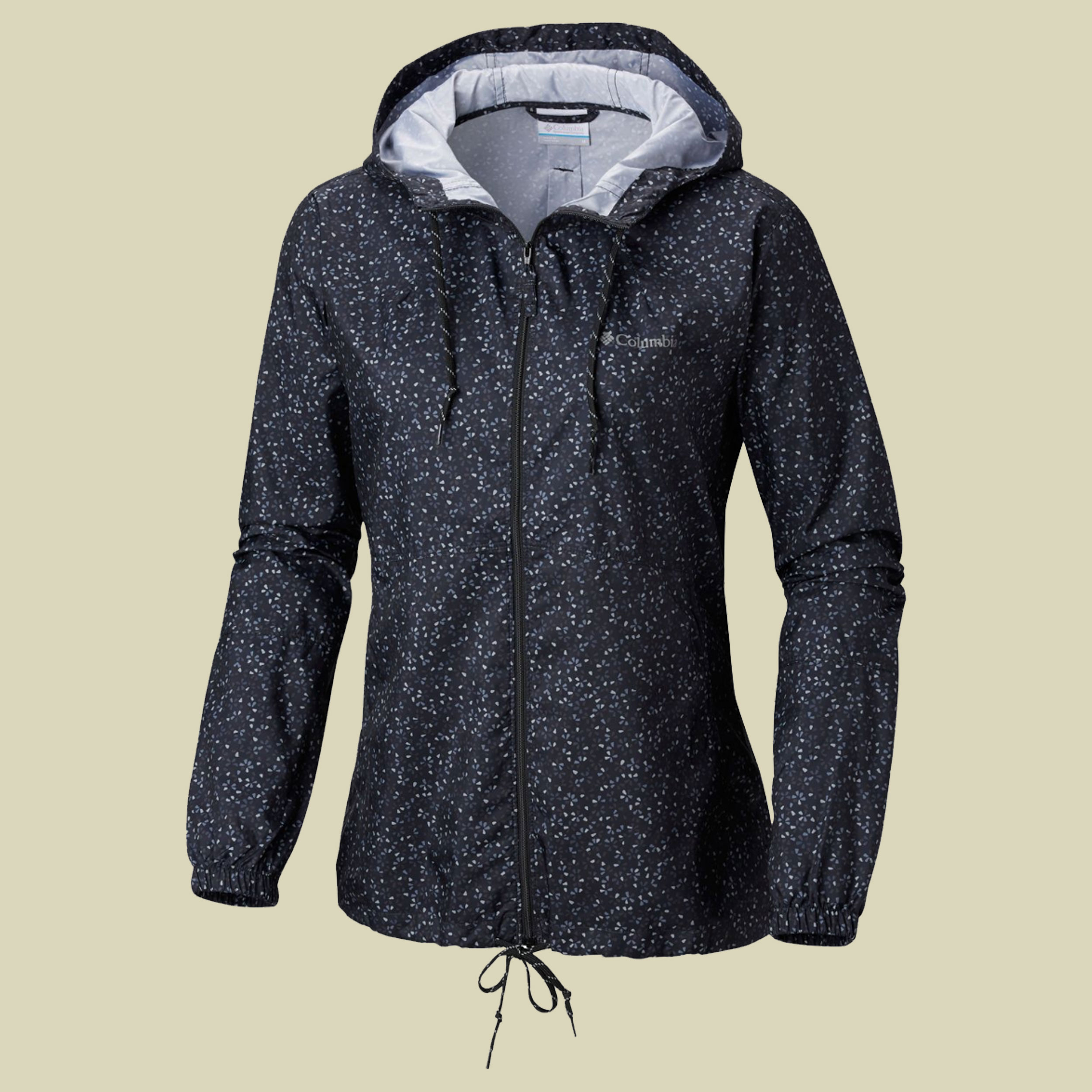 Flash Forward Printed Windbreaker Women Größe M Farbe black print