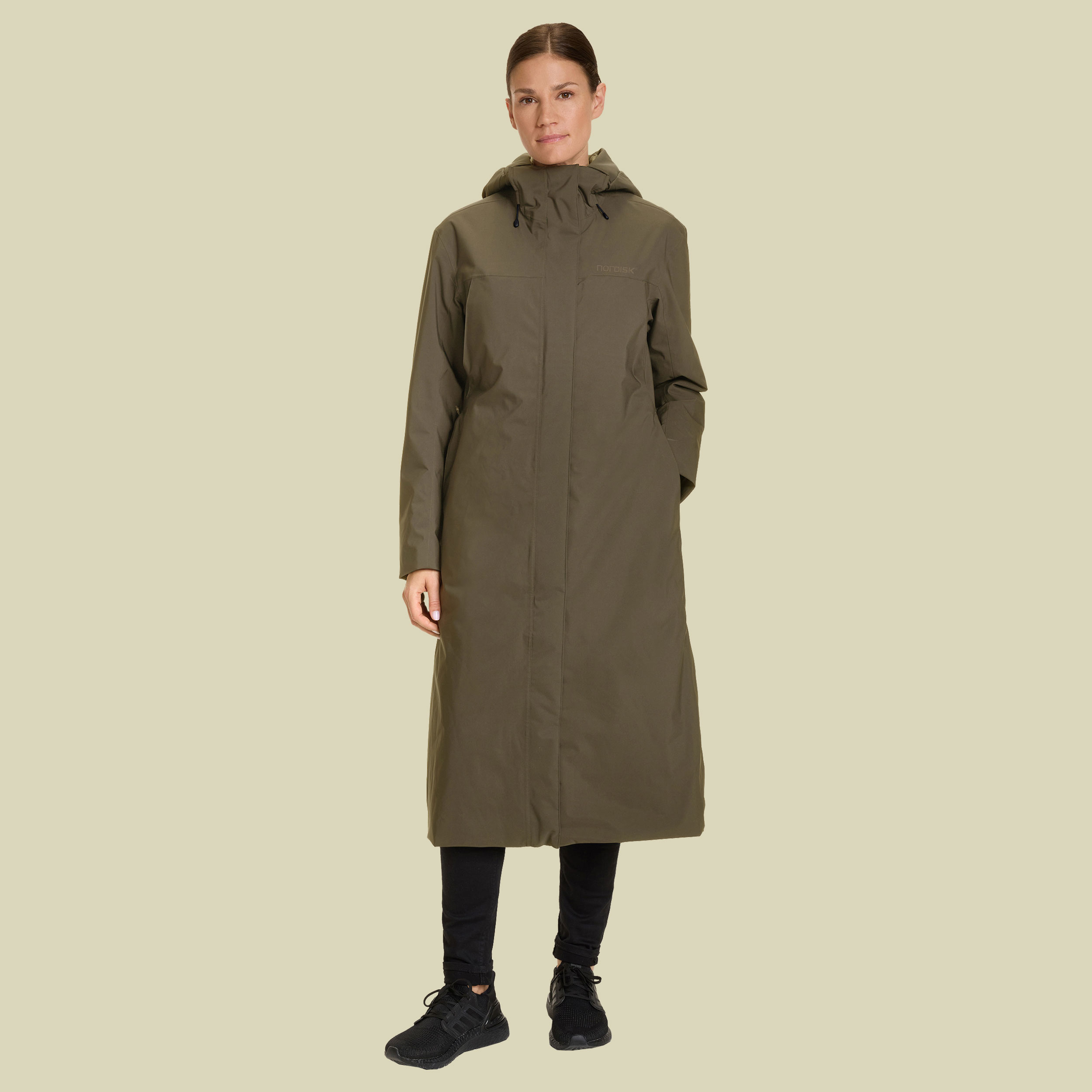 Mira W's Oversize Padded Coat L braun - capers