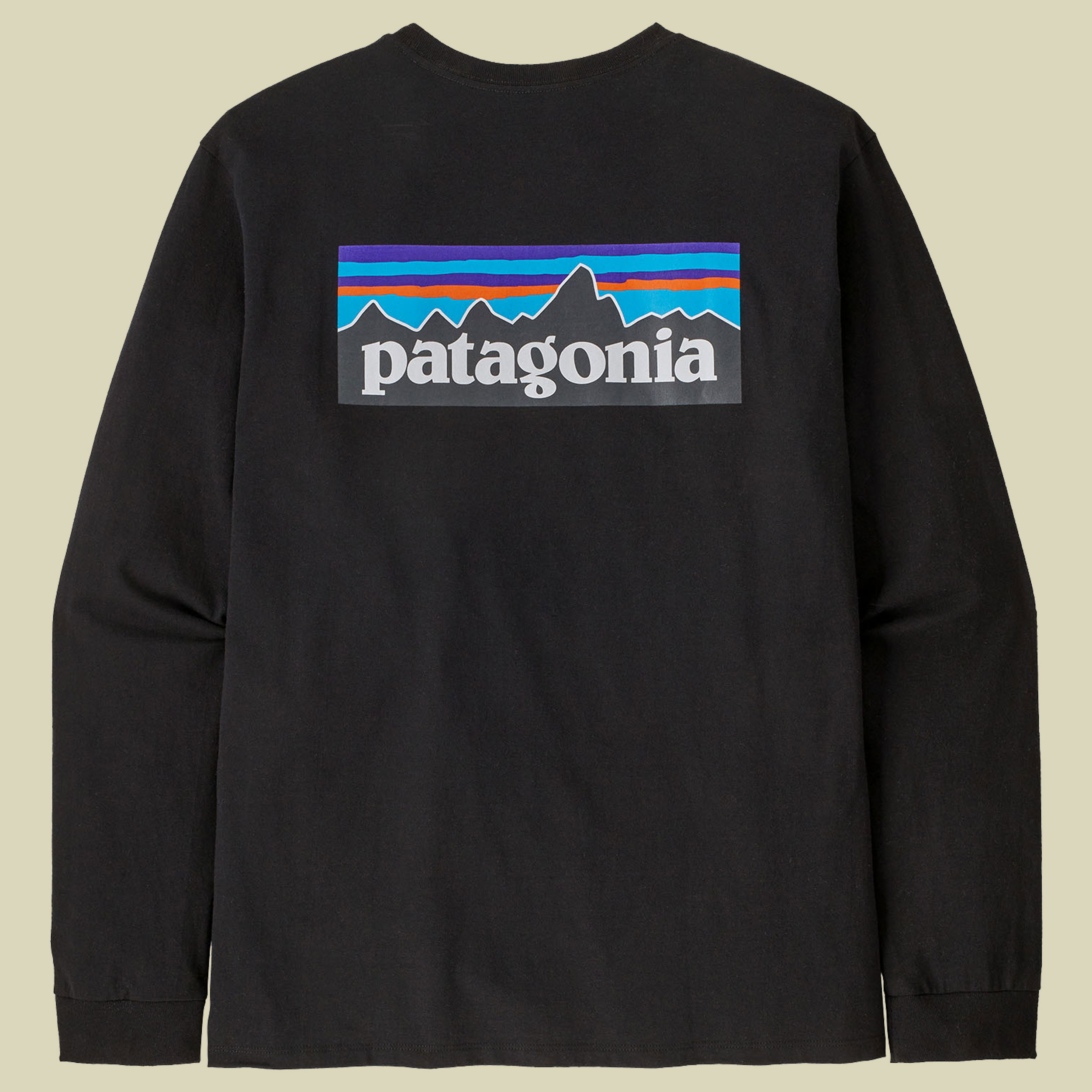 L/S P-6 Logo Responsibili-Tee Men schwarz XL - black