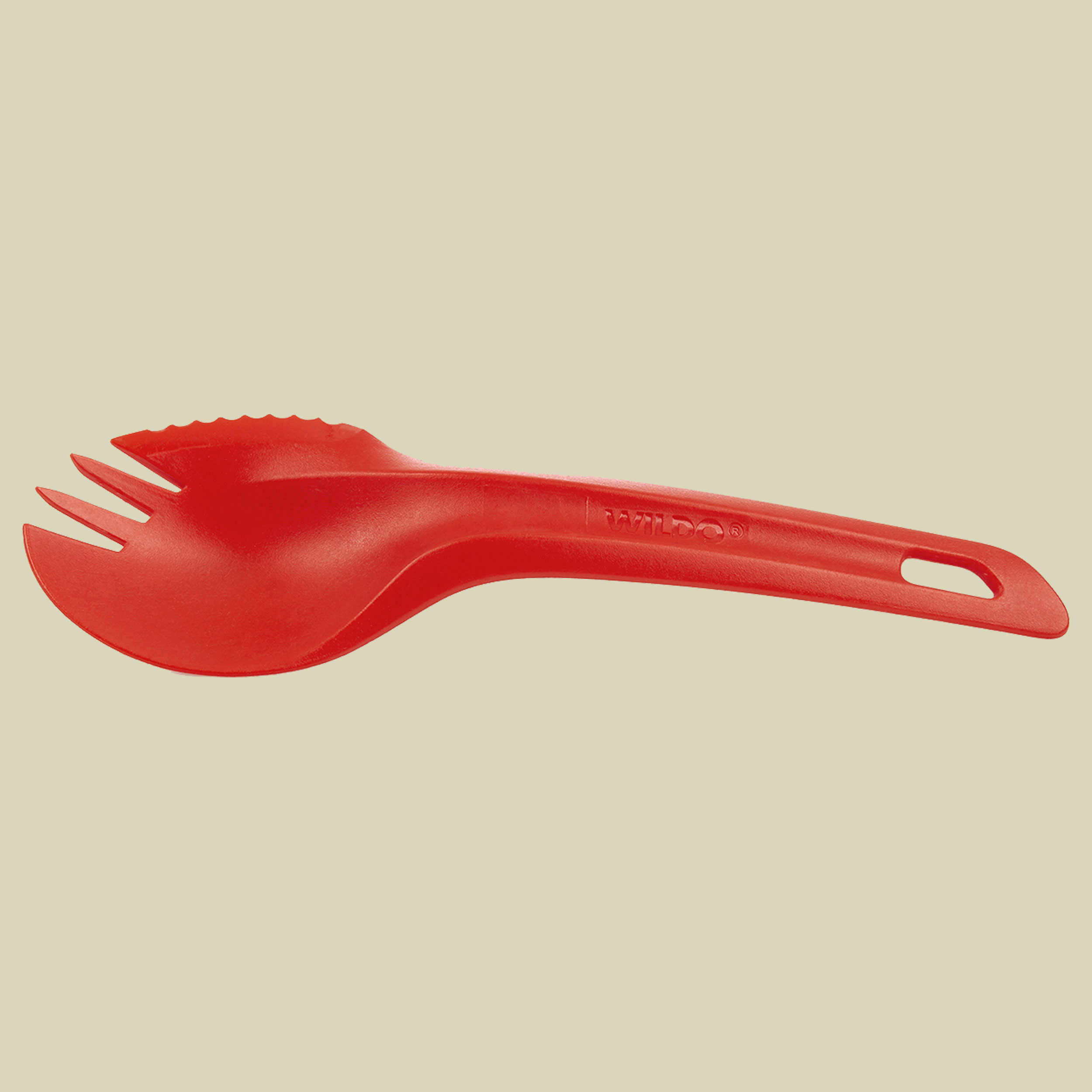 Wildo Spork Farbe red