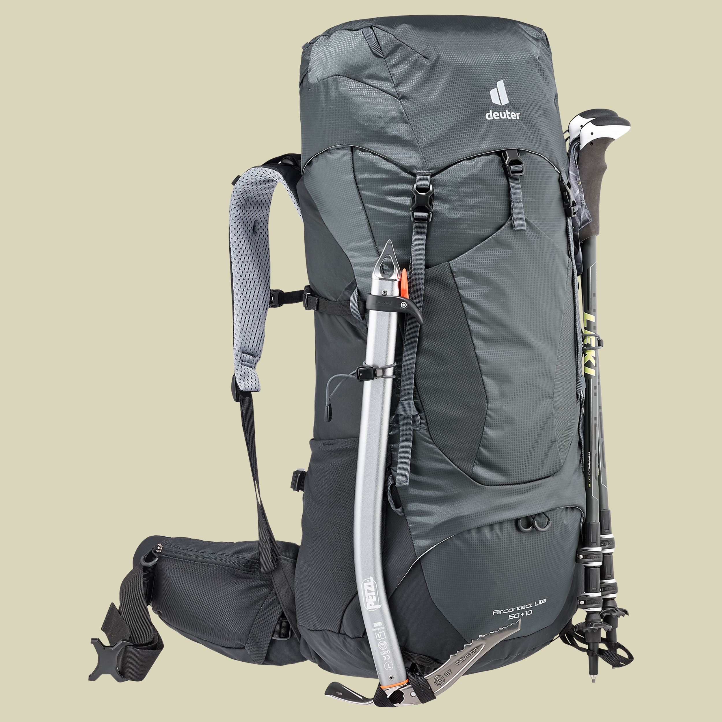 Aircontact Lite 50 + 10 Volumen 50 L + 10 L Farbe graphite-black