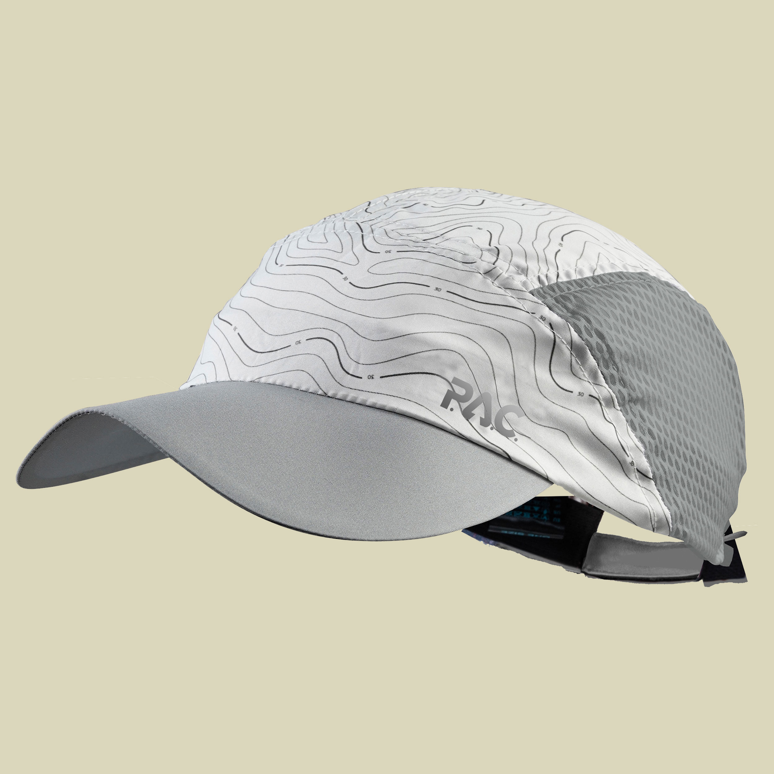 P.A.C. Gilan Soft Outdoor Cap one size grau - mountn