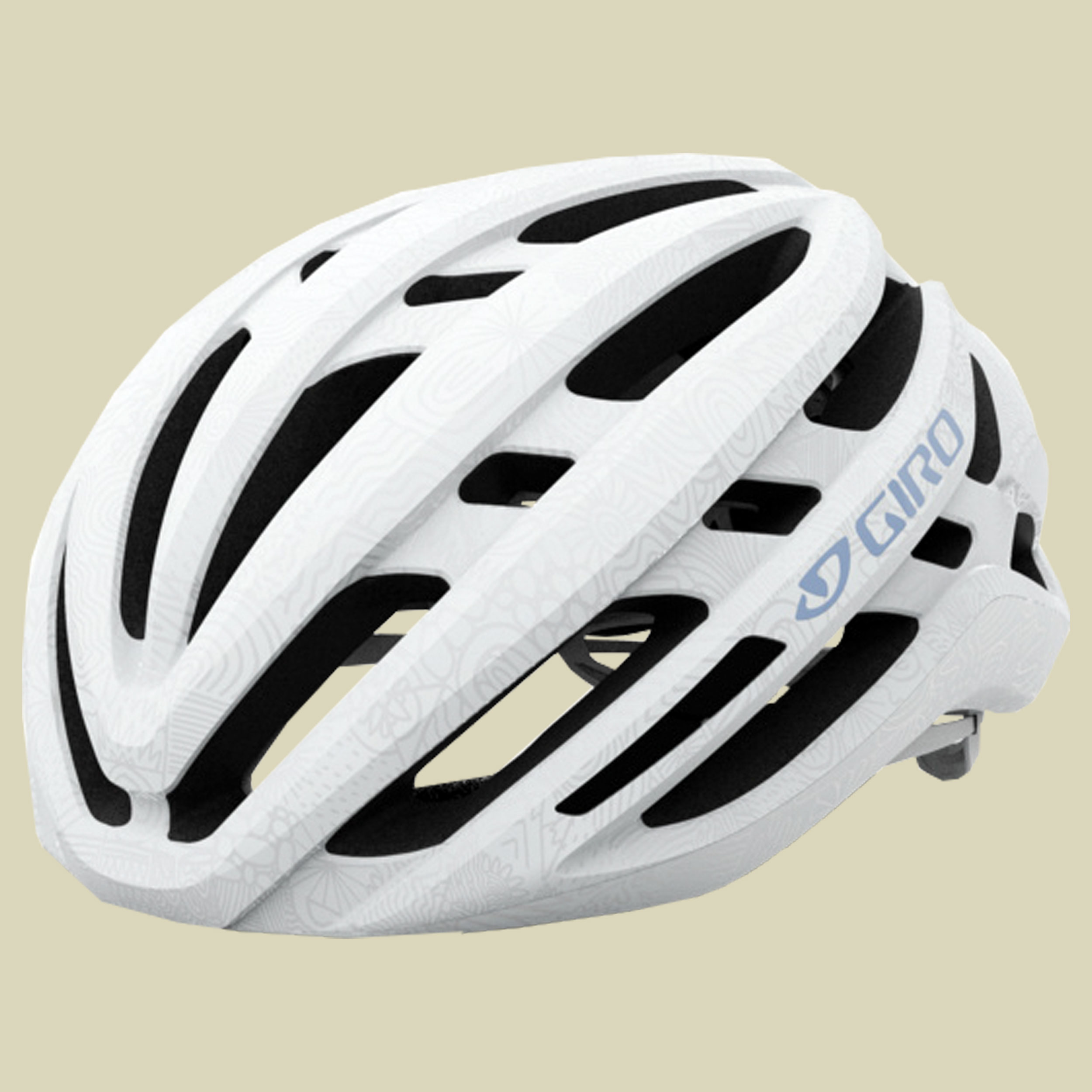 Agilis Women Kopfumfang M 55-59 cm Farbe matte pearl white