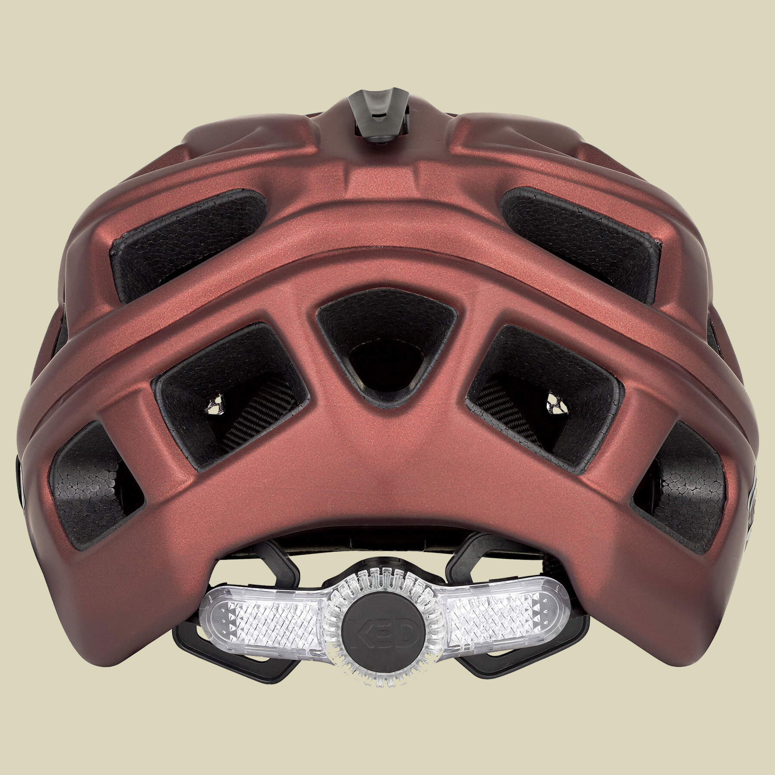 Kailu braun S 49-53 cm - Farbe maroon red matt