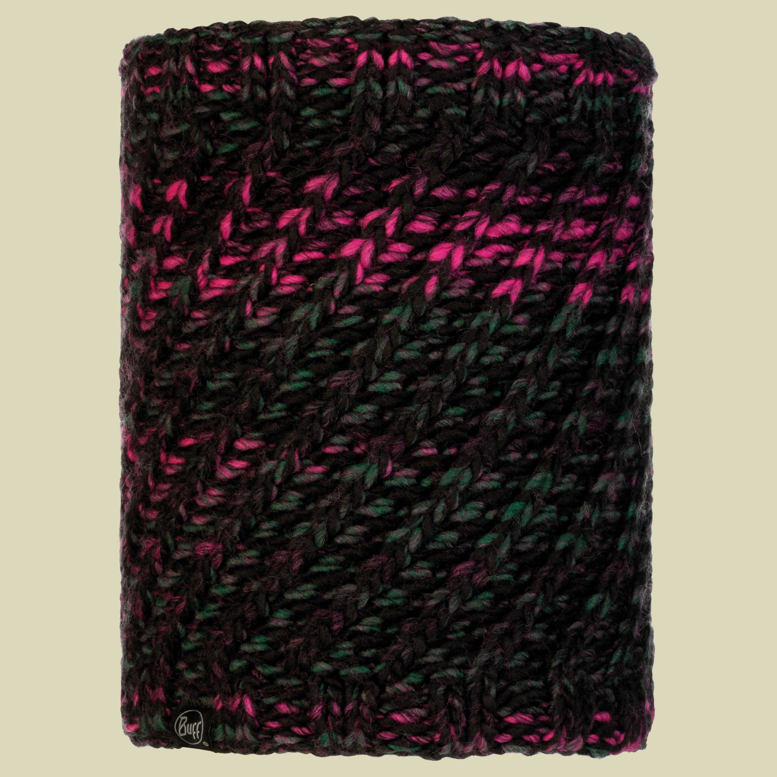 Knitted & Polar Neckwarmer VALYA Größe one size Farbe black