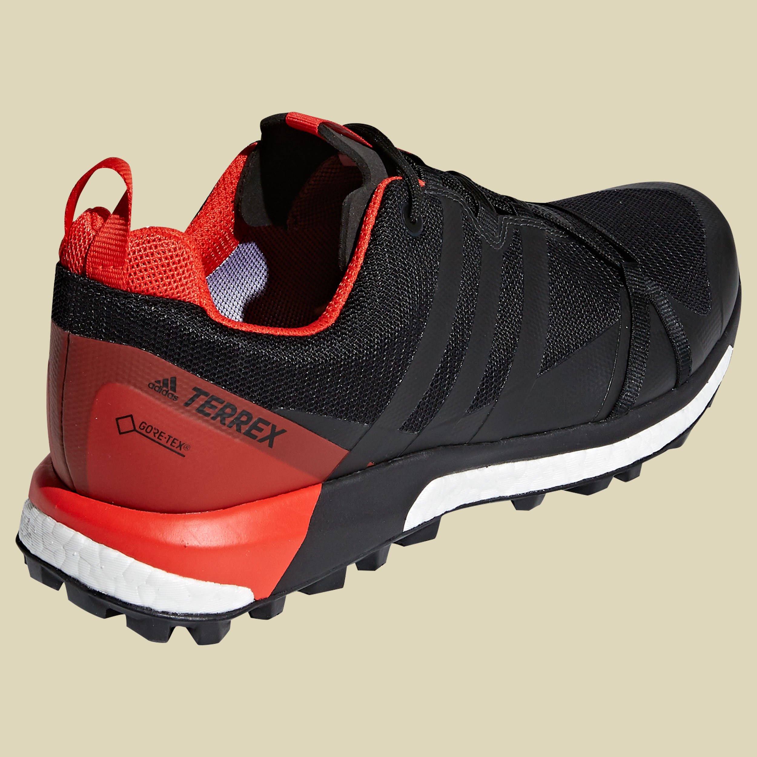 Terrex Agravic GTX Men  Größe UK 7,5 Farbe core black/carbon/hires red