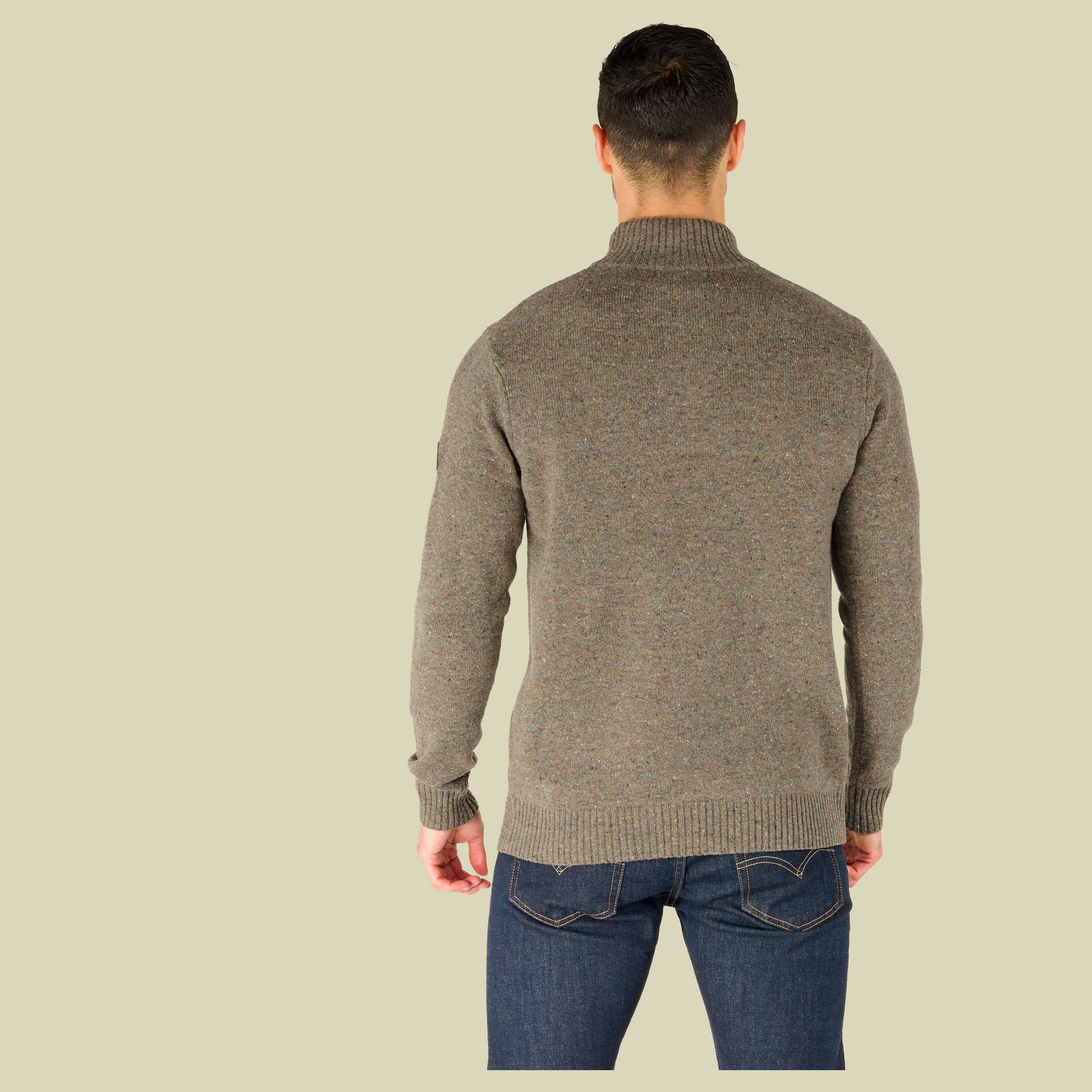 Kangtega Quarter Zip Sweater Men Größe M  Farbe sage
