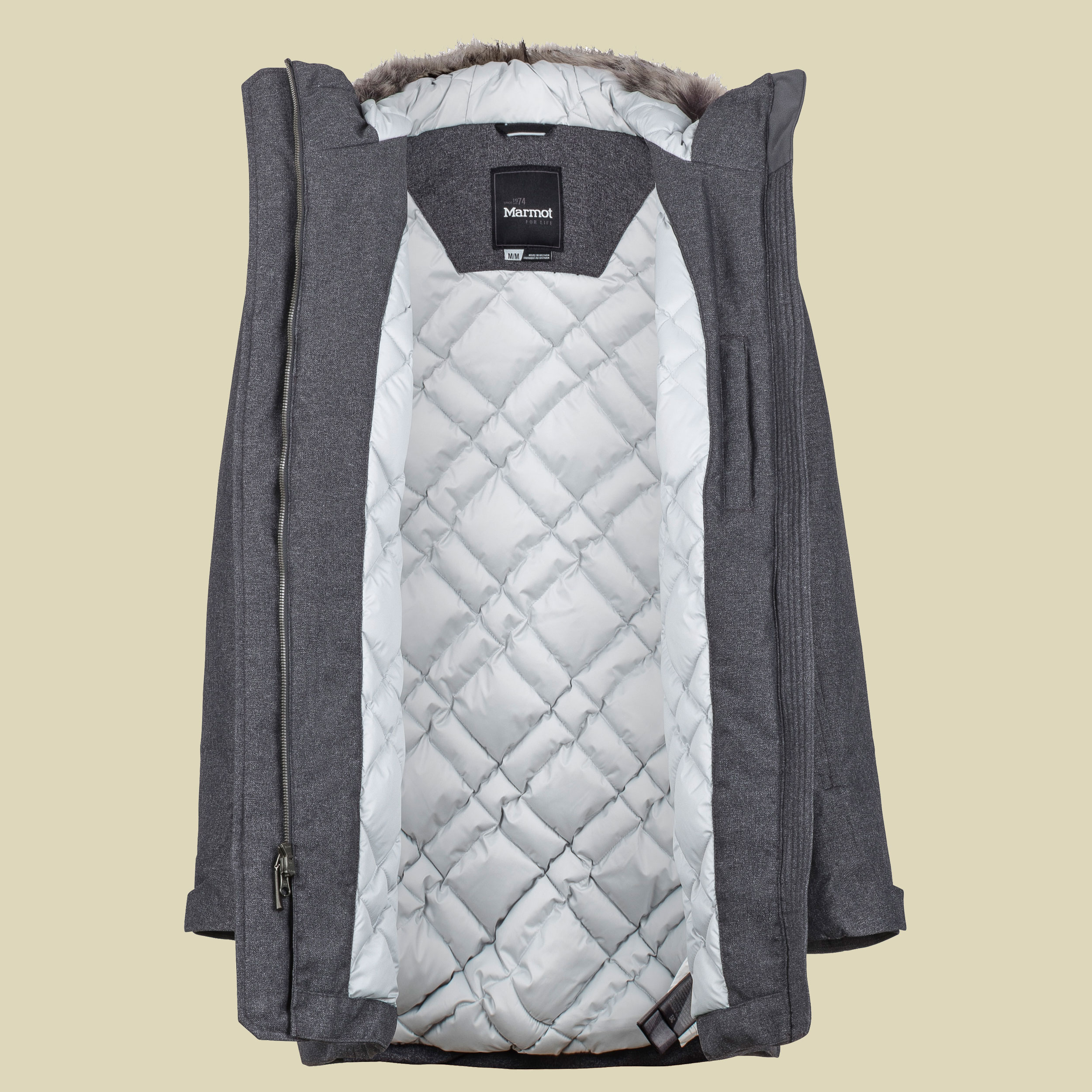 Georgina Featherless Jacket Women Größe S Farbe dark steel