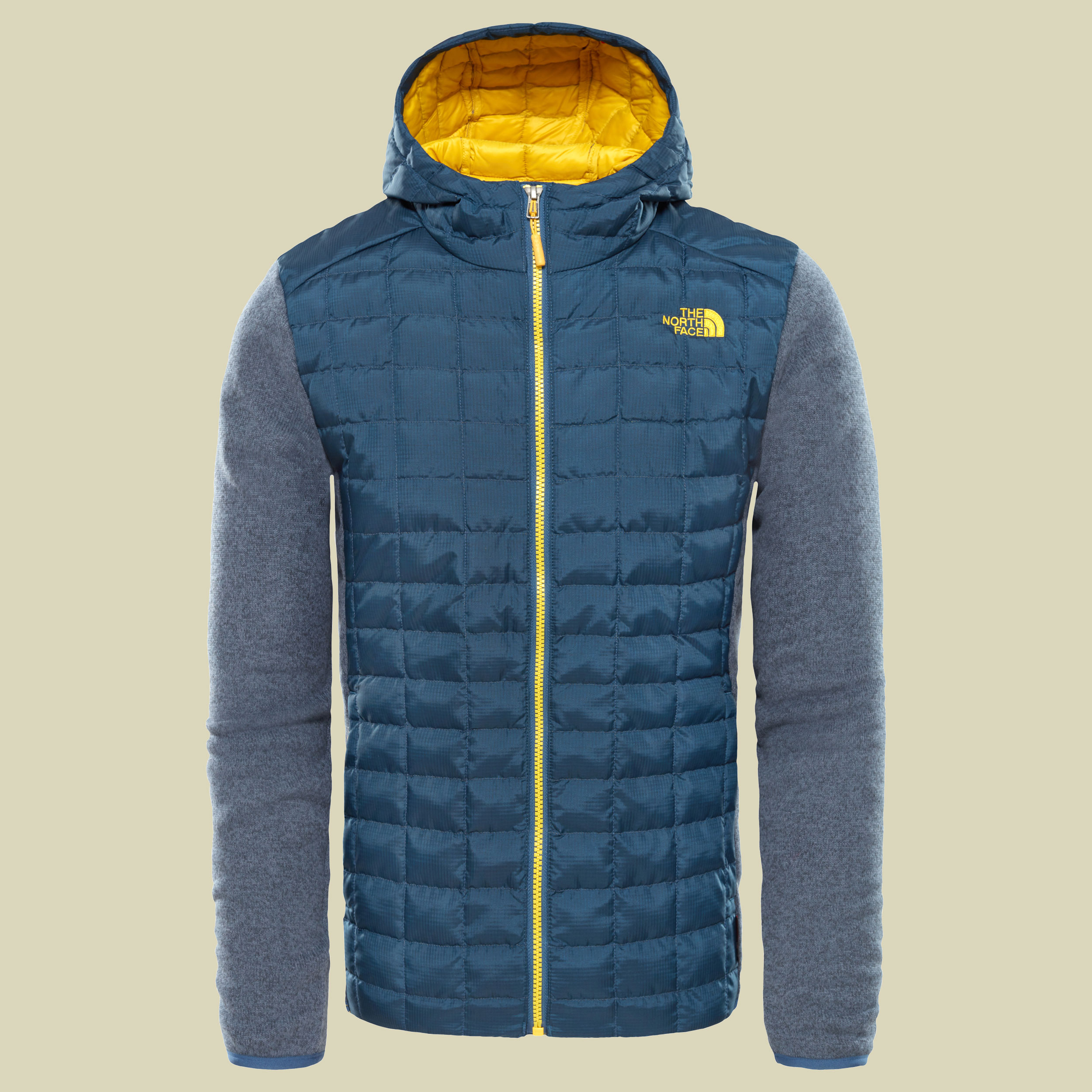Thermoball Hybrid Gordon Lyons Hoodie Men Größe XL Farbe shady blue/grisaille grey heather