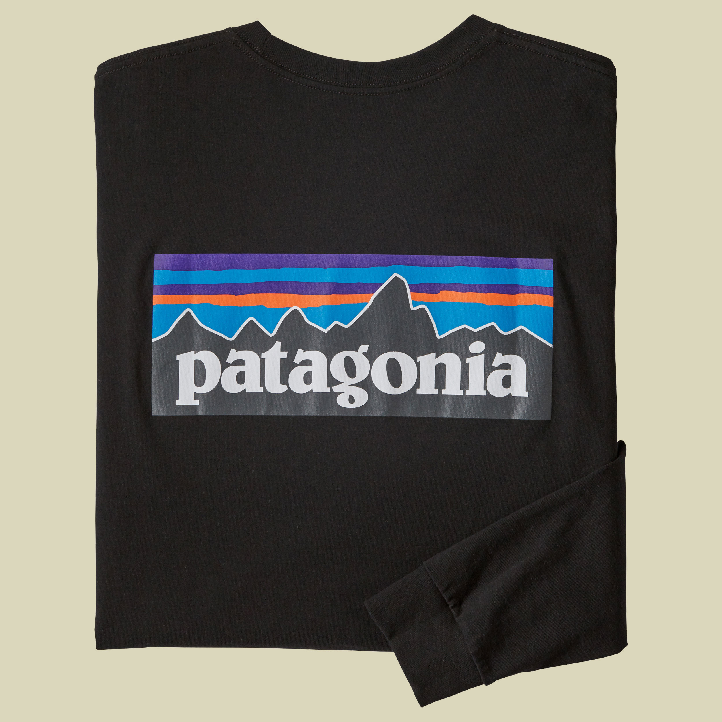 L/S P-6 Logo Responsibili-Tee Men schwarz XL - black