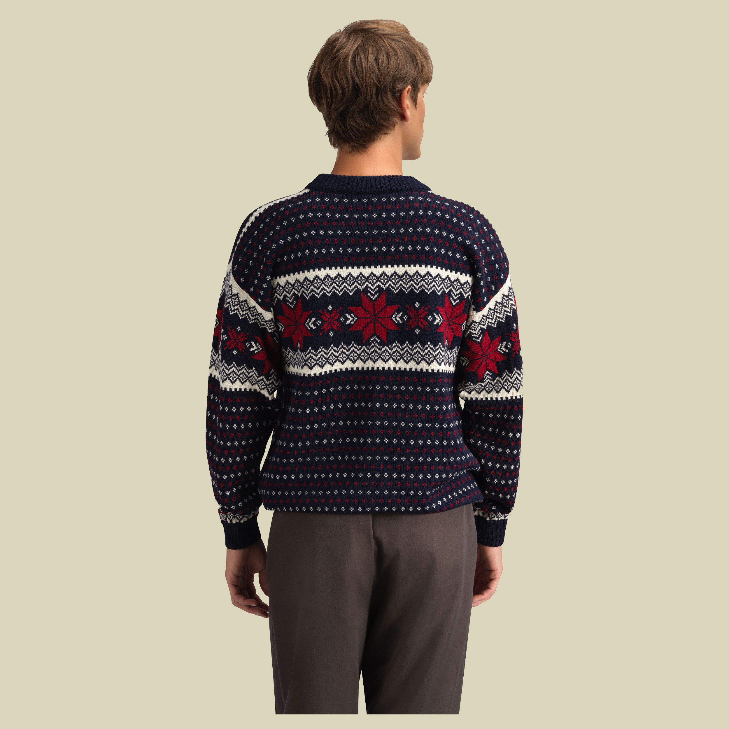 Egersund Masc. Sweater Men XL blau - marine offwhite