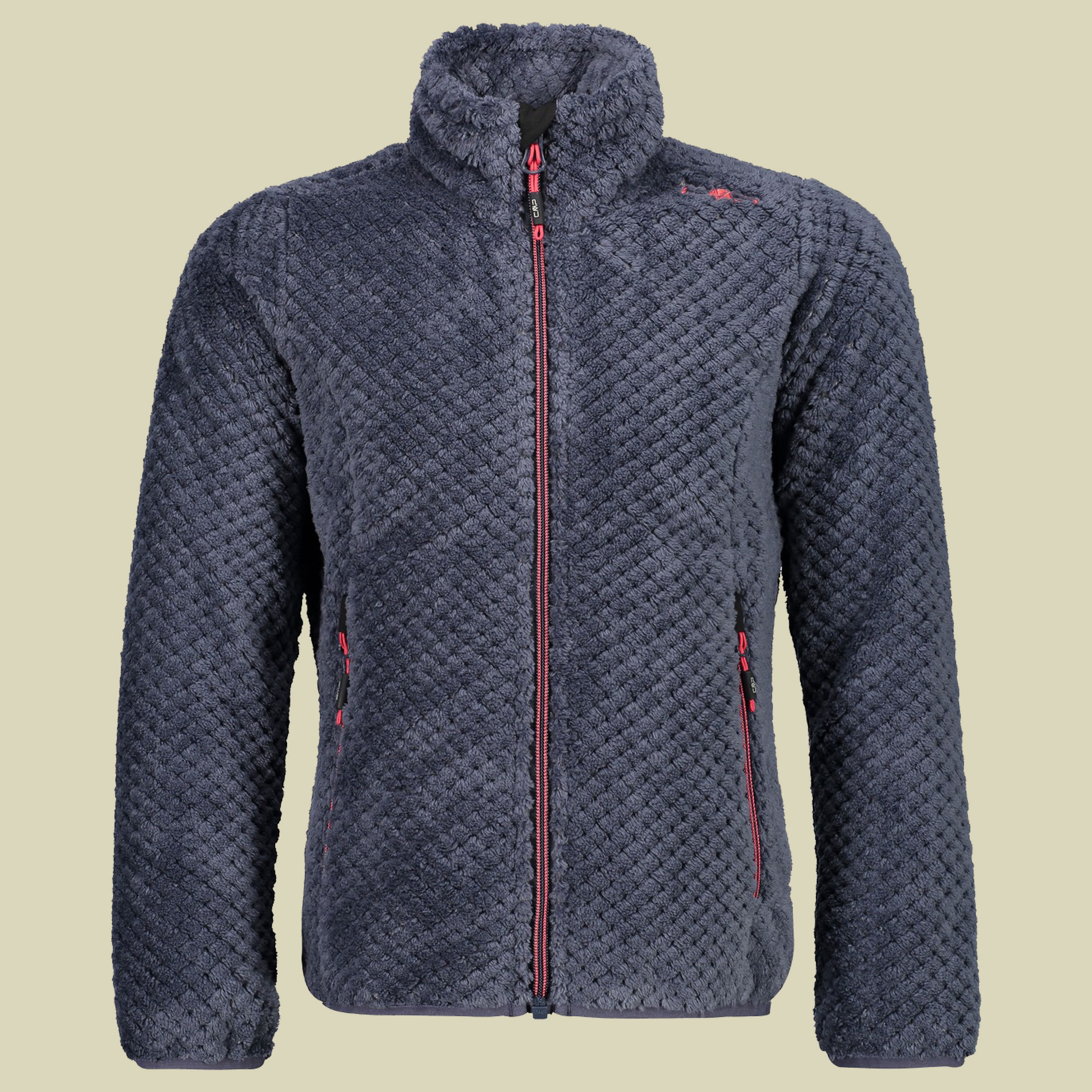 Girl Jacket Highloft Jacquard 38P2085 Größe 104 Farbe asphalt U883