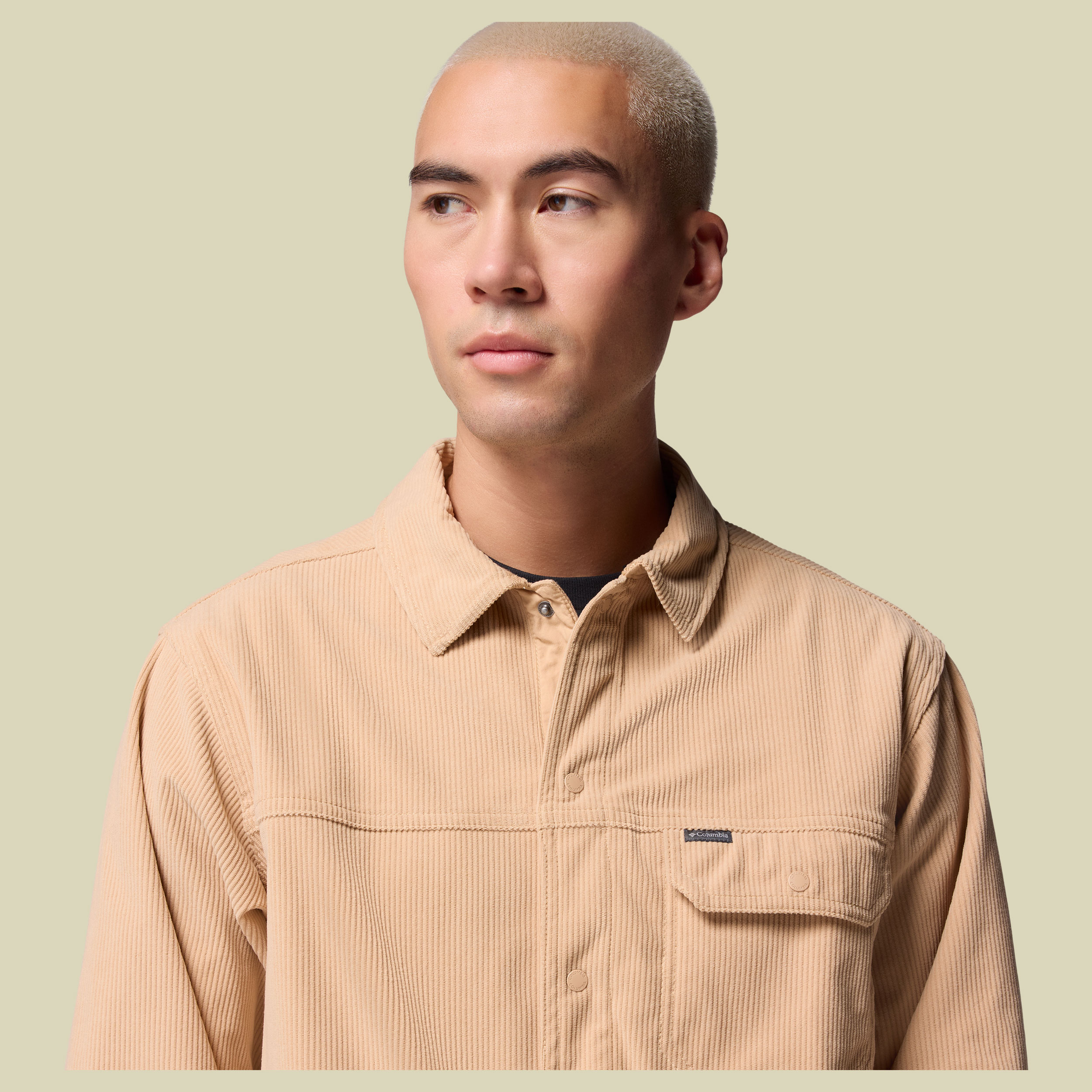 Flare Gun Corduroy Shirt XL braun - Farbe canoe
