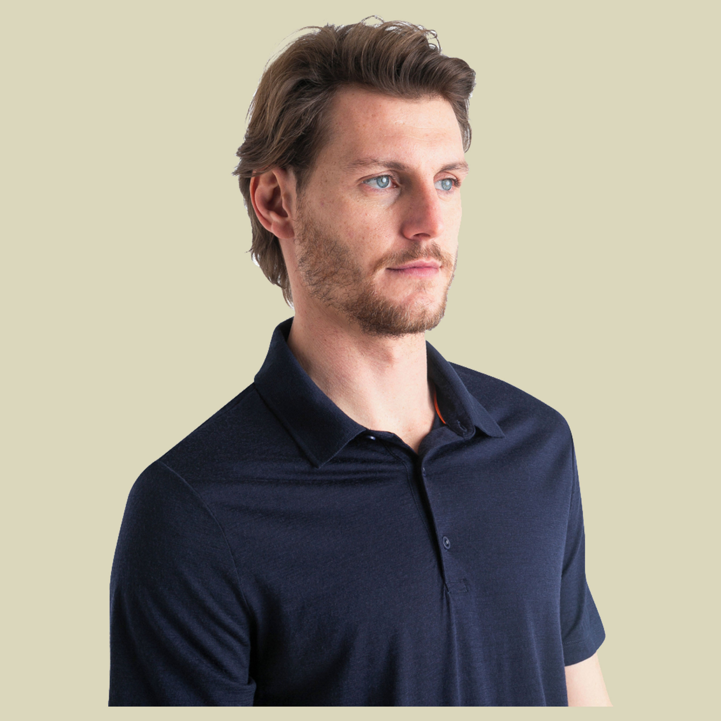 Merino 150 Tech Lite III SS Polo Men M blau - midnight navy