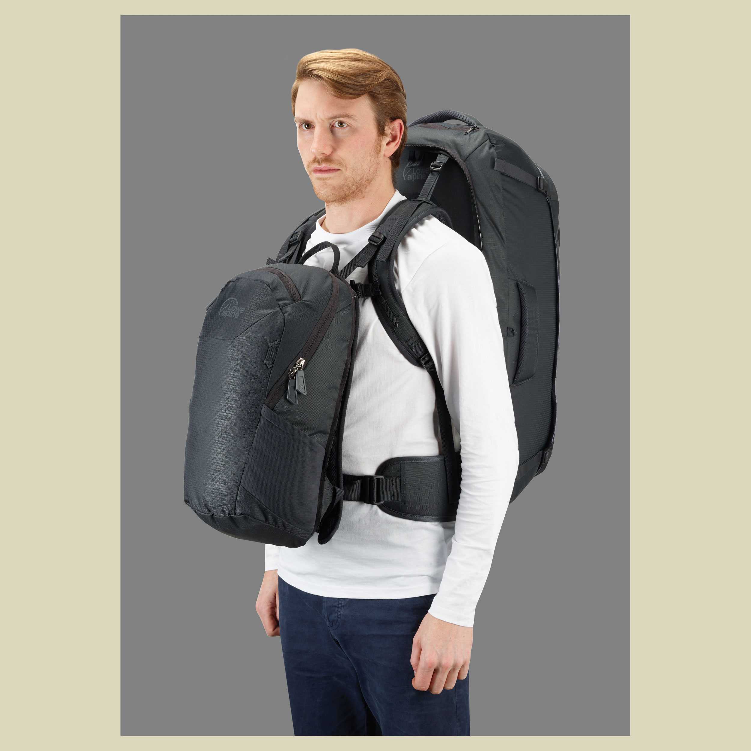 AT Voyager 55 +15 Volumen 55 L + 15 L Farbe anthracite AT Voyager 55 +15 Volumen 55 L + 15 L Farbe anthracite