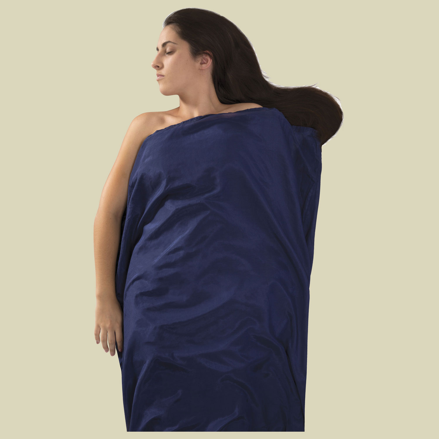 Silk+Cotton Travel Liner Long (Rectangular)