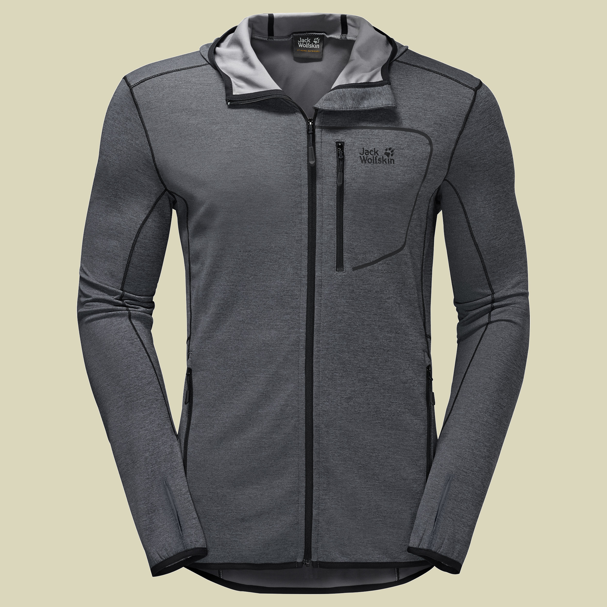 Drynetic Hooded Jacket Men (Hydropore Hooded) Größe M Farbe ocean wave