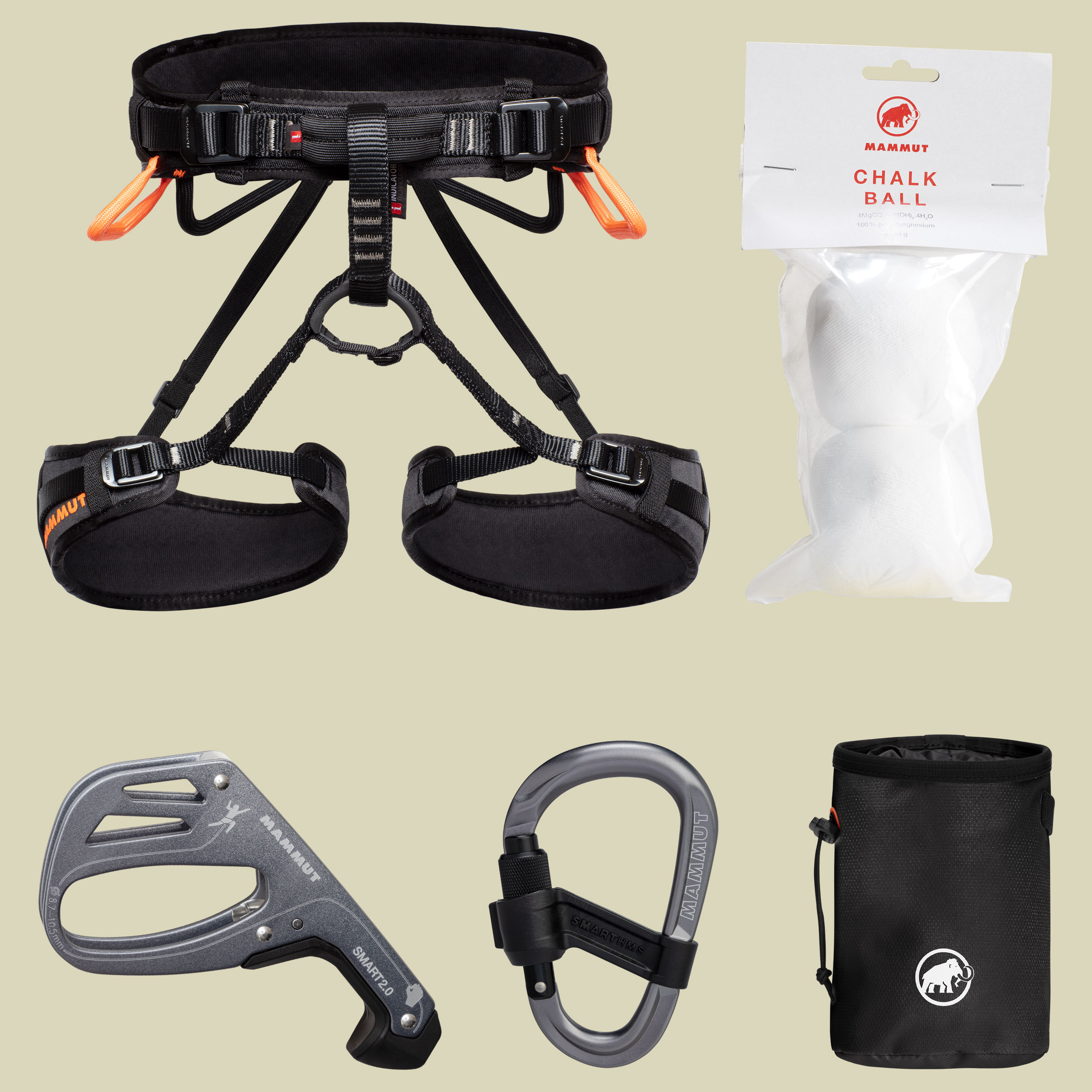 Ophir 4 Slide Climbing Package Länge M-XL Farbe neutral