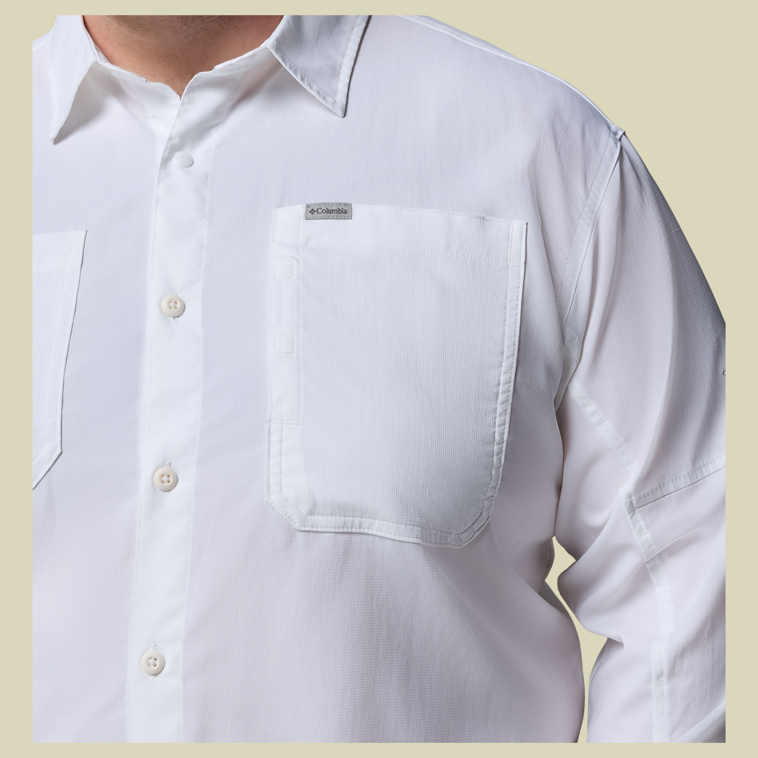 Silver Ridge Utility II LS Shirt Men XXL weiß - white