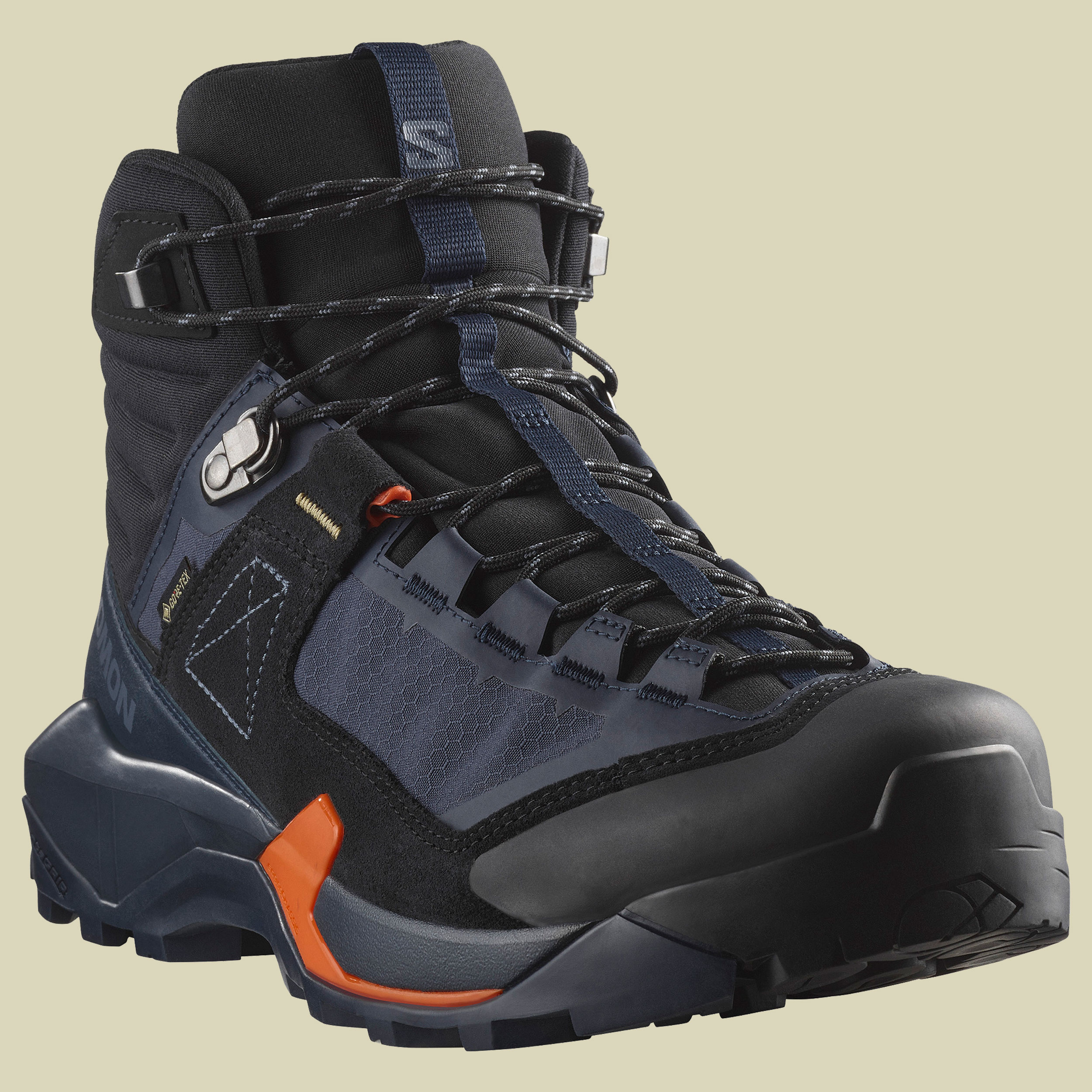 X Ultra Alpine Mid GTX Men UK 10,5 mehrfarbig - Farbe blue nights_black_red orange