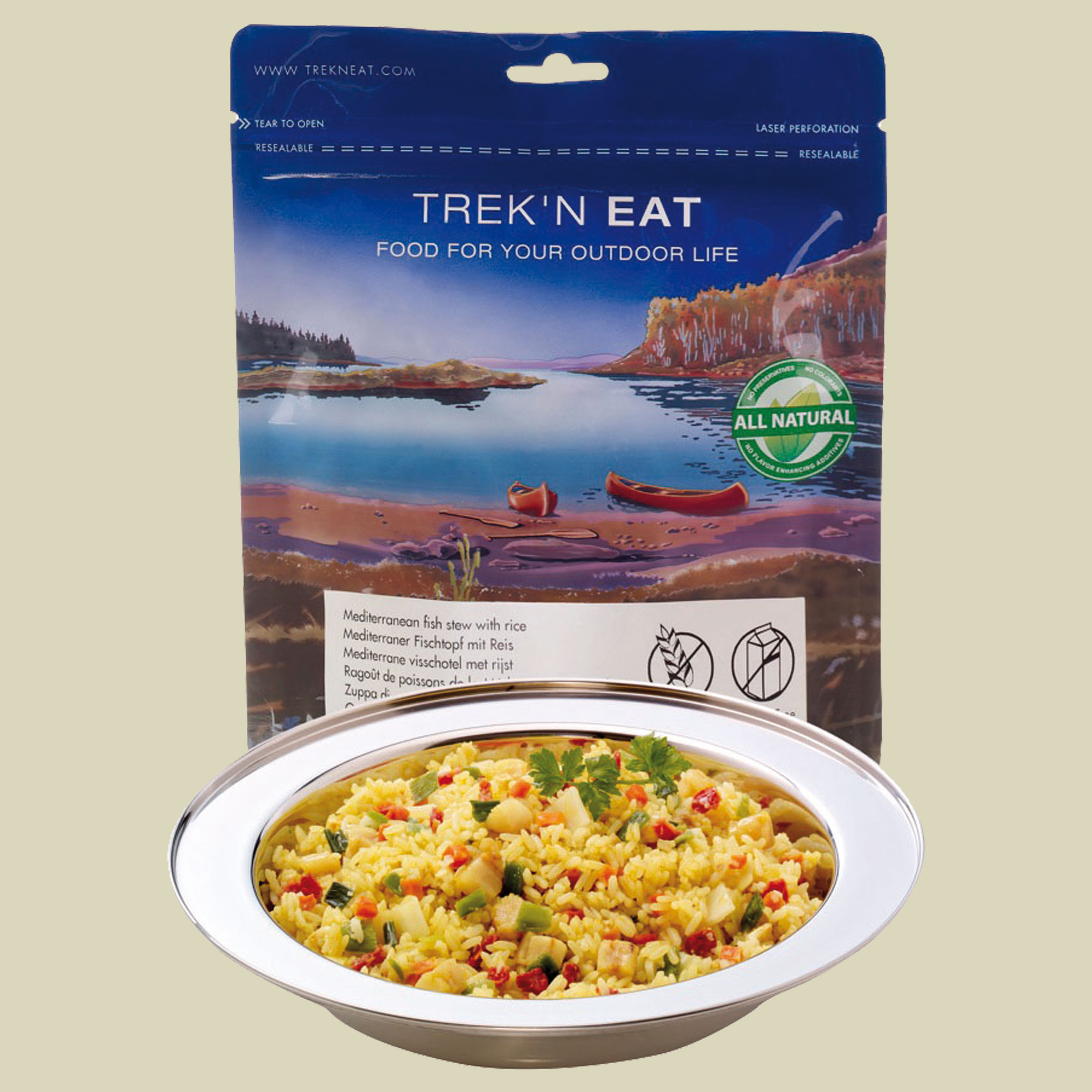 Mediterraner Fischtopf mit Reis-8018807 160g Inhalt: 160g