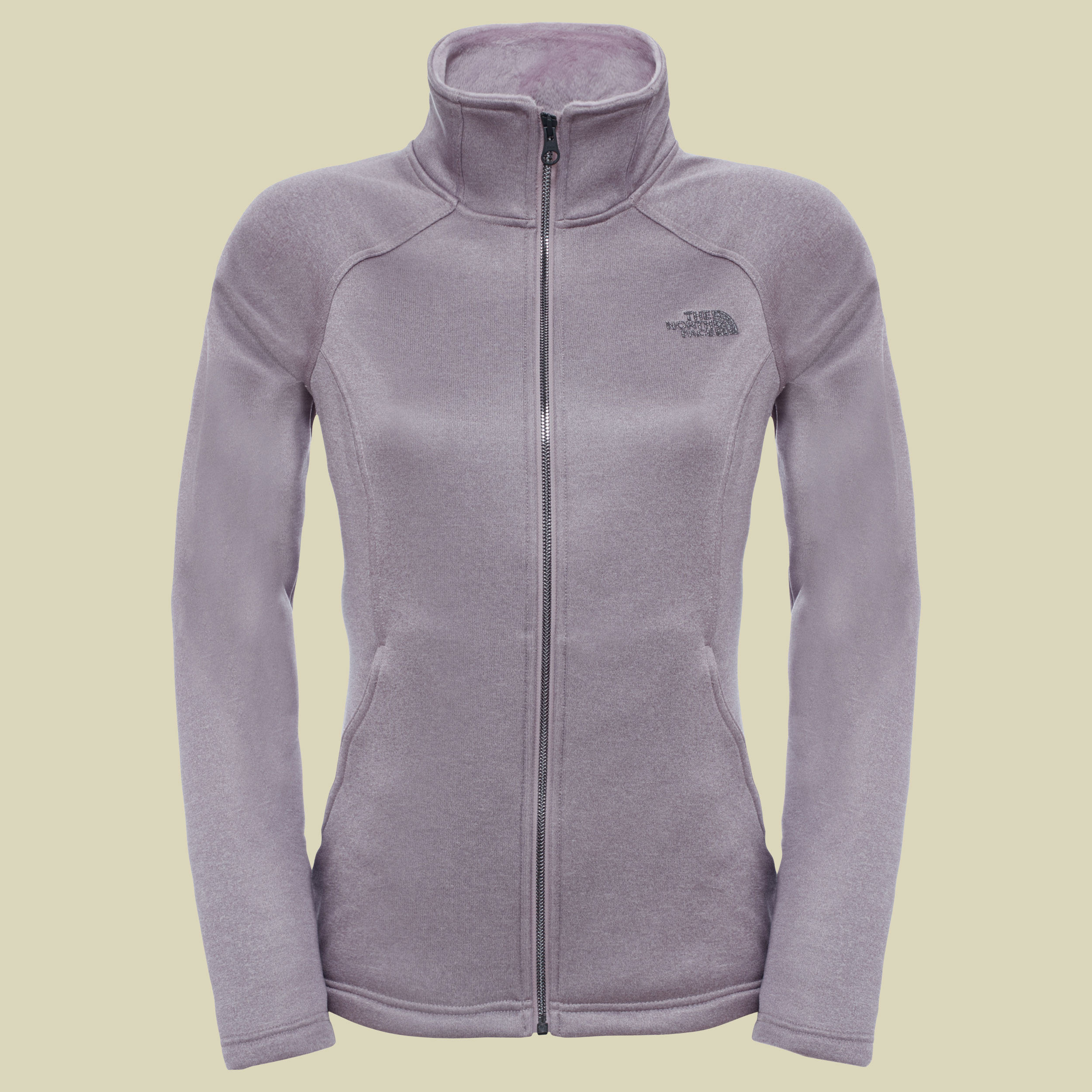 Agave Full Zip Women Größe S Farbe quail grey heather