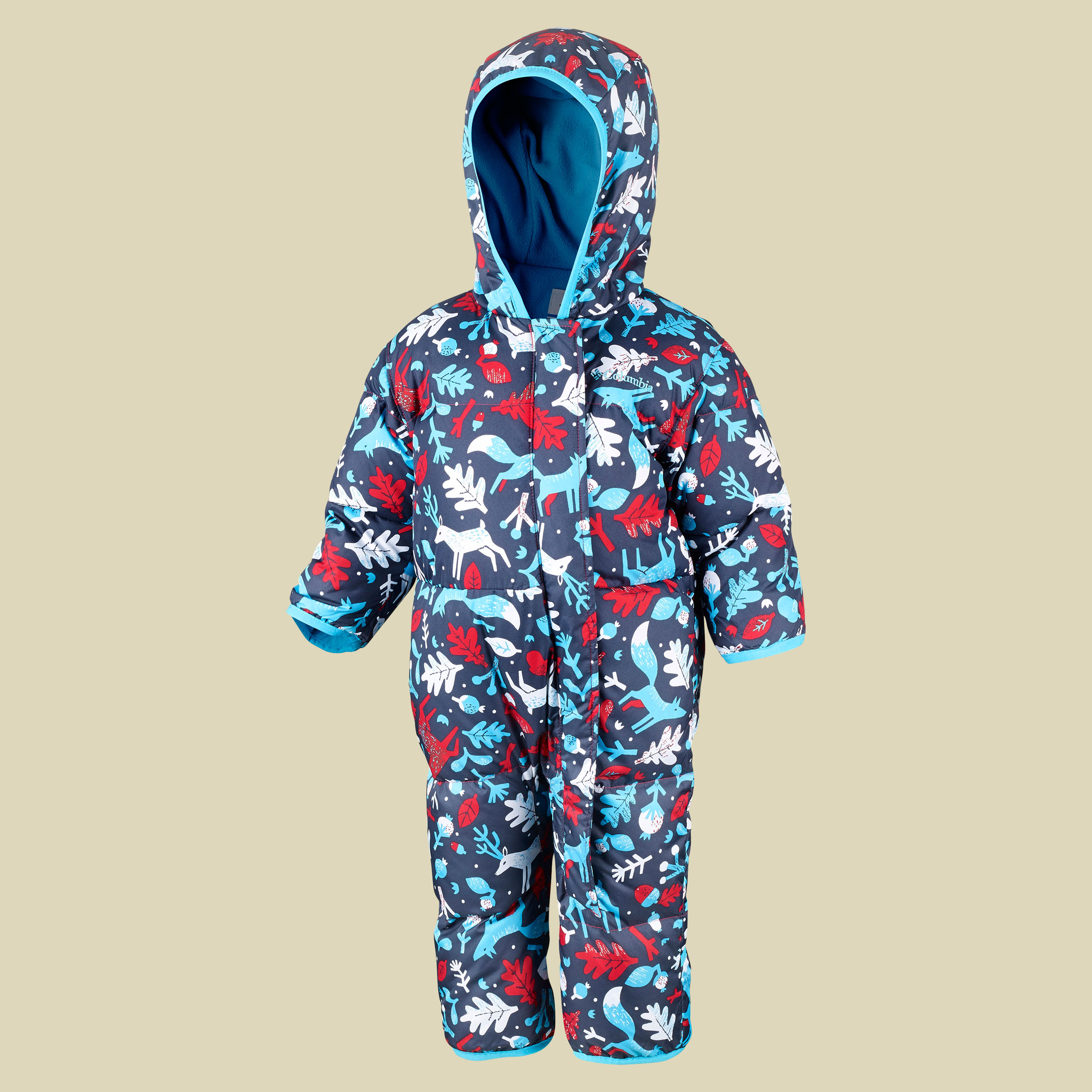 Snuggly Bunny Bunting Größe 86 (18/24 Monate) Farbe red camellia deer print-atoll
