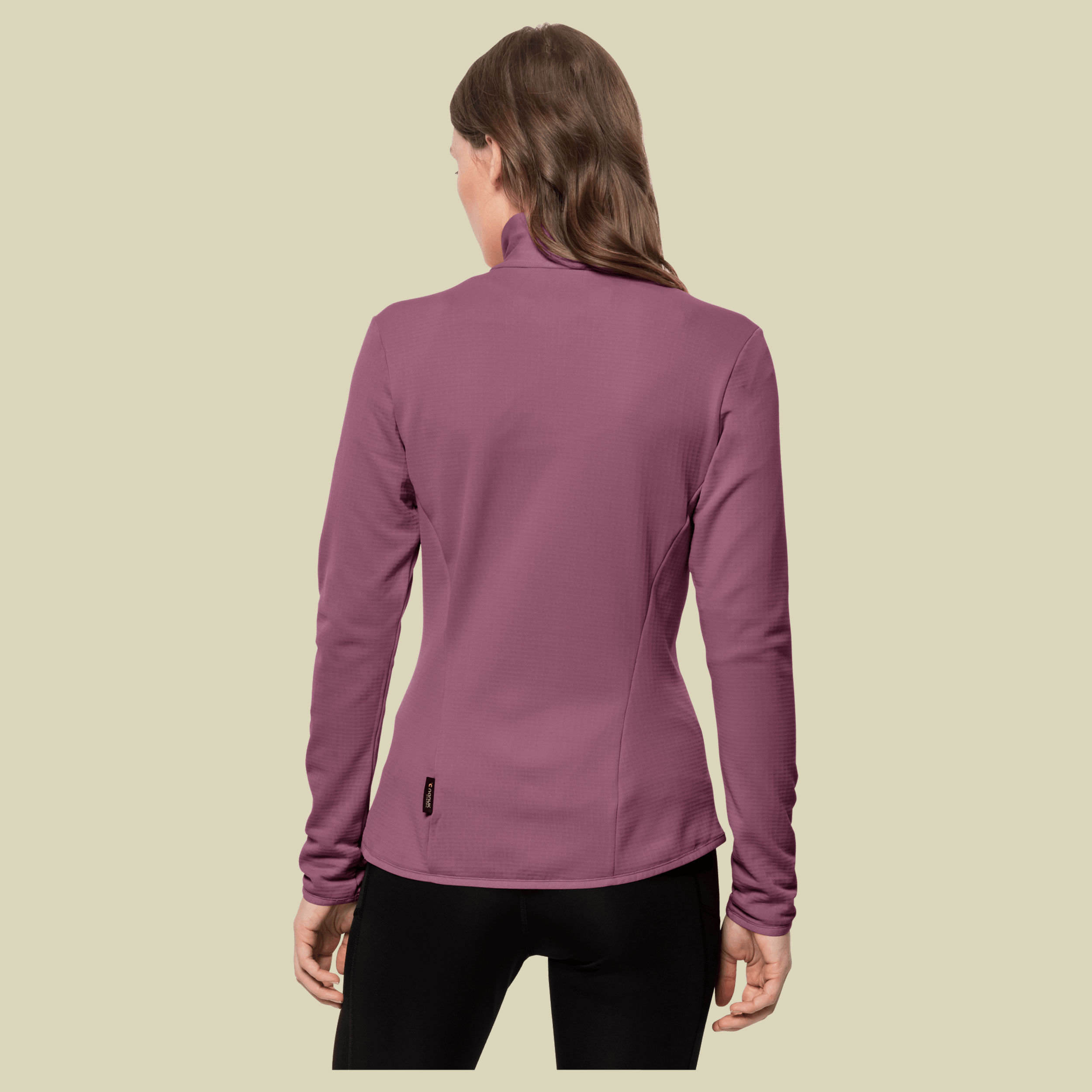 Peak Grid Fleece Women Größe S Farbe violet quartz