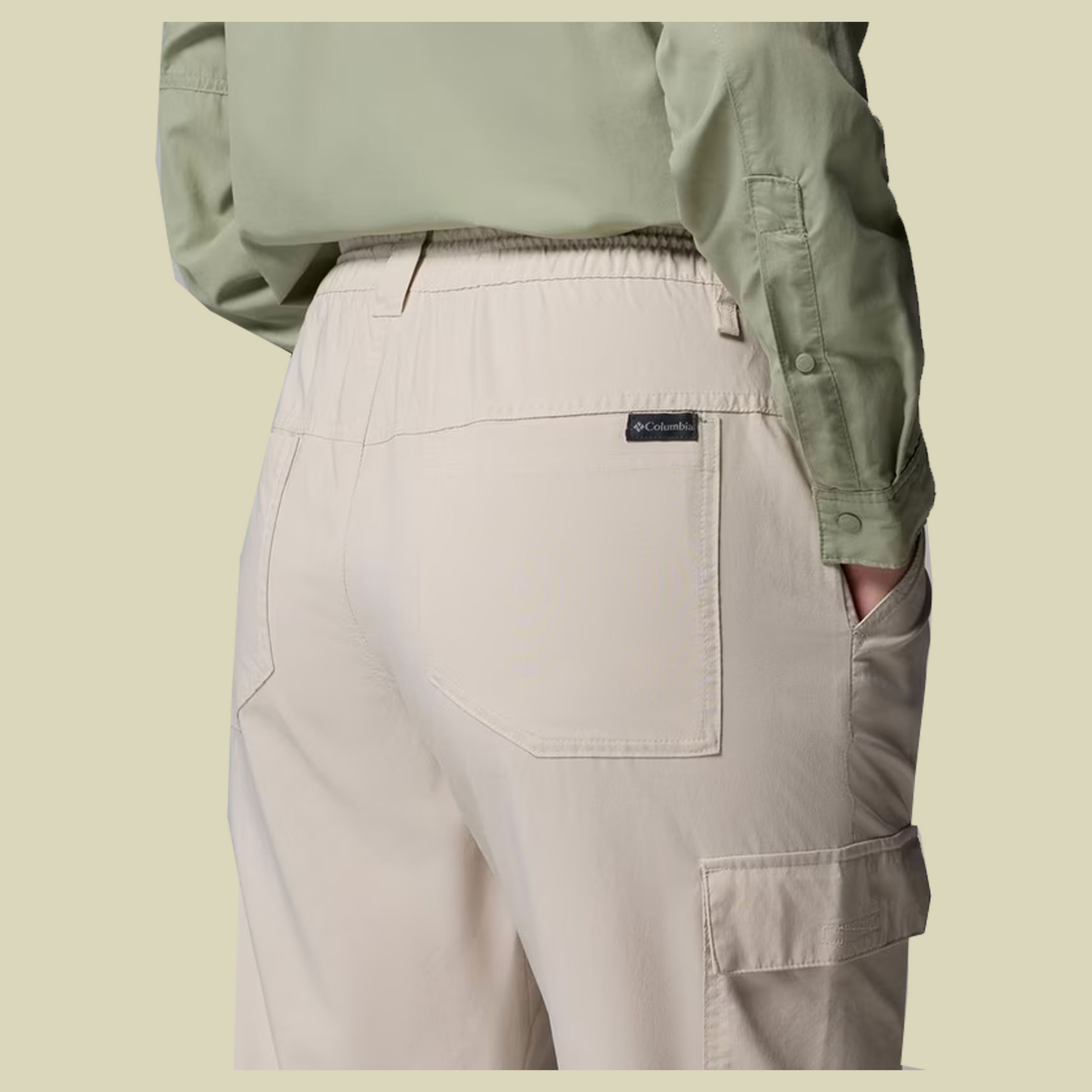 Skien Valley Cargo Pant Women XL beige - dark stone