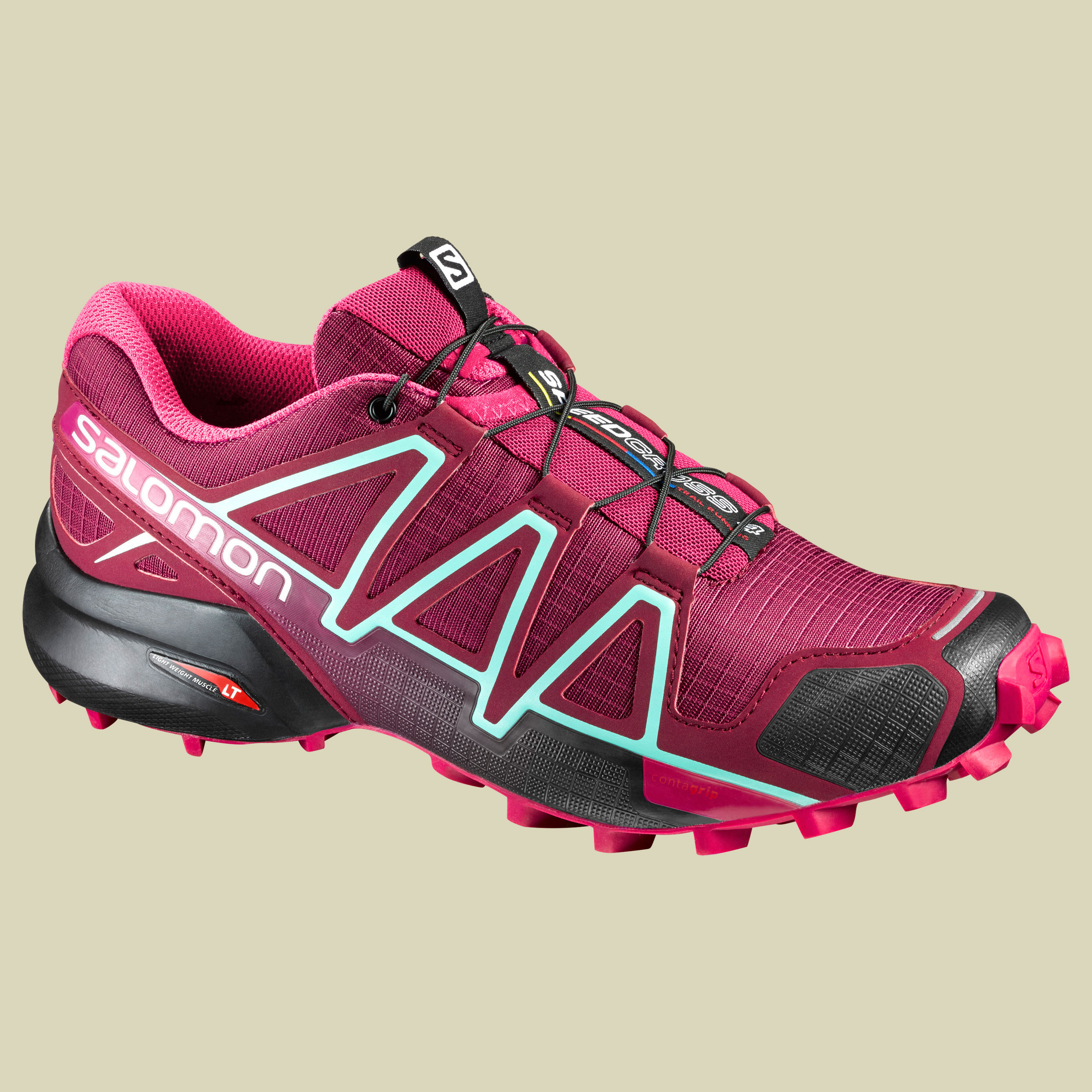 Speedcross 4 Women Größe UK 4 Farbe tibetan red/sangria/black