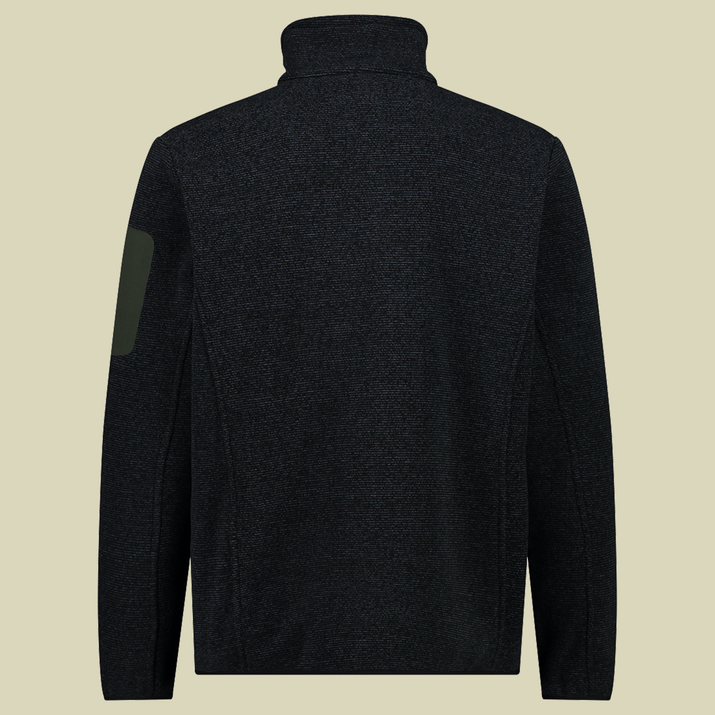 Man Jacket Knitted Jacquard 38H2237 Größe 58 Farbe 29UP nero-oil green