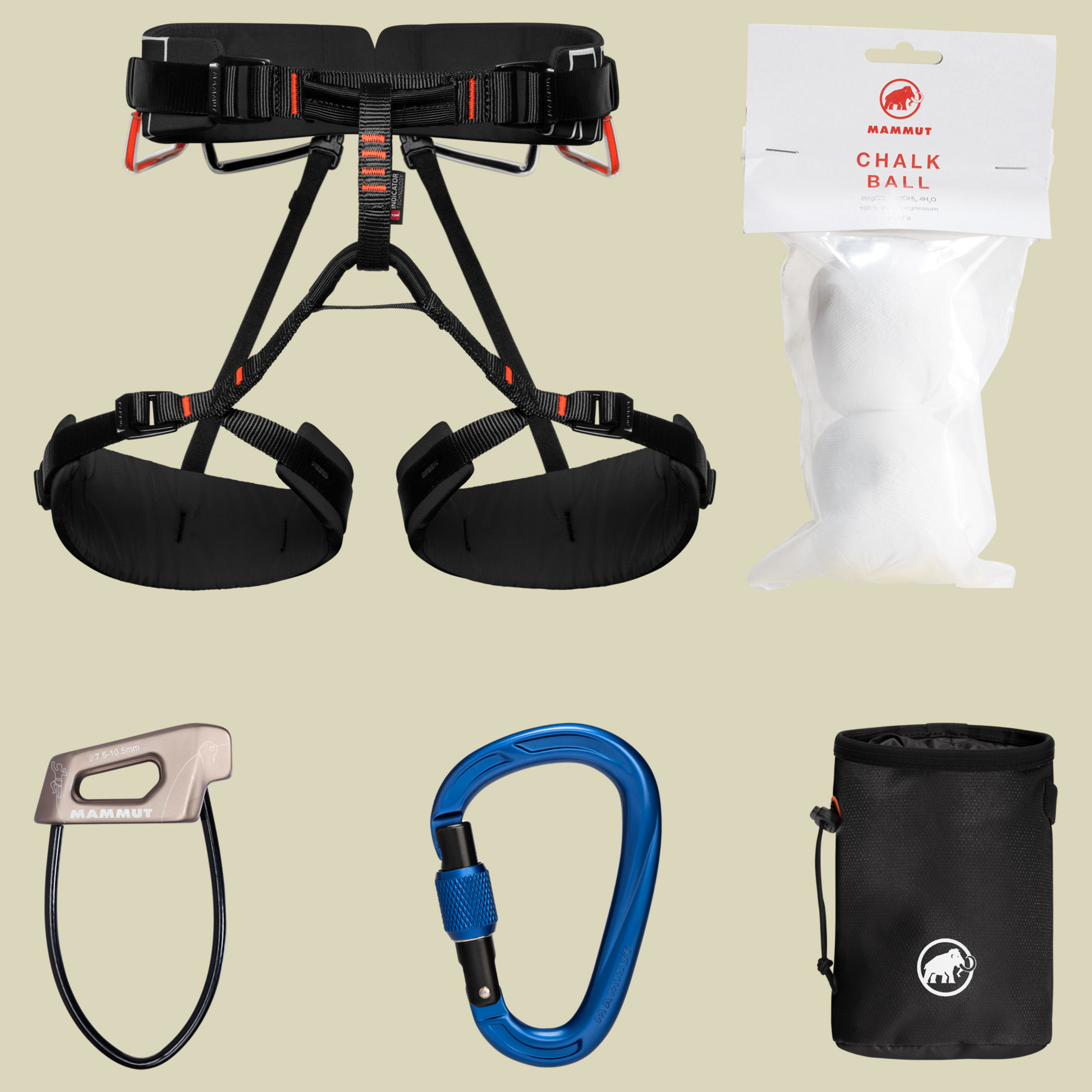 4 Slide Climbing Package black M-XL