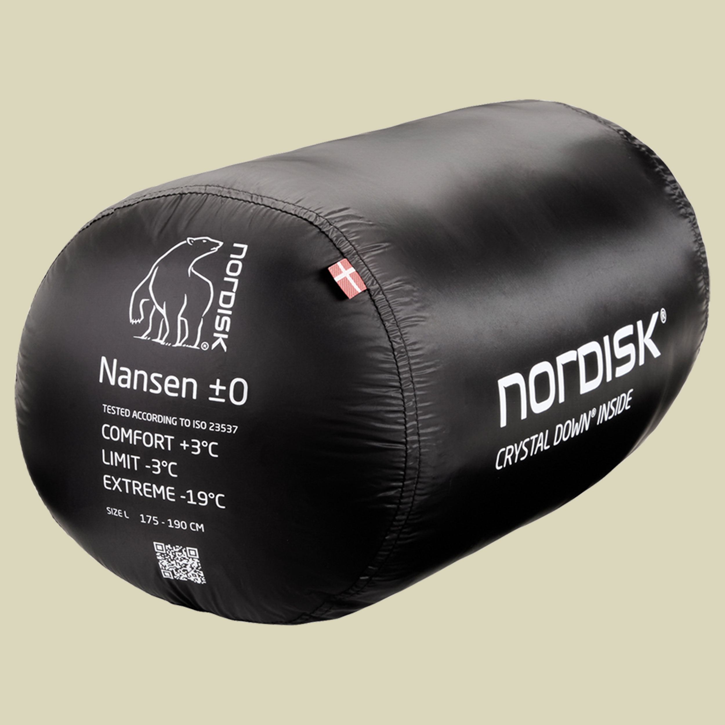 Nansen ±0° Mummy Sleeping Bag Farbe periscope grey 175 cm links