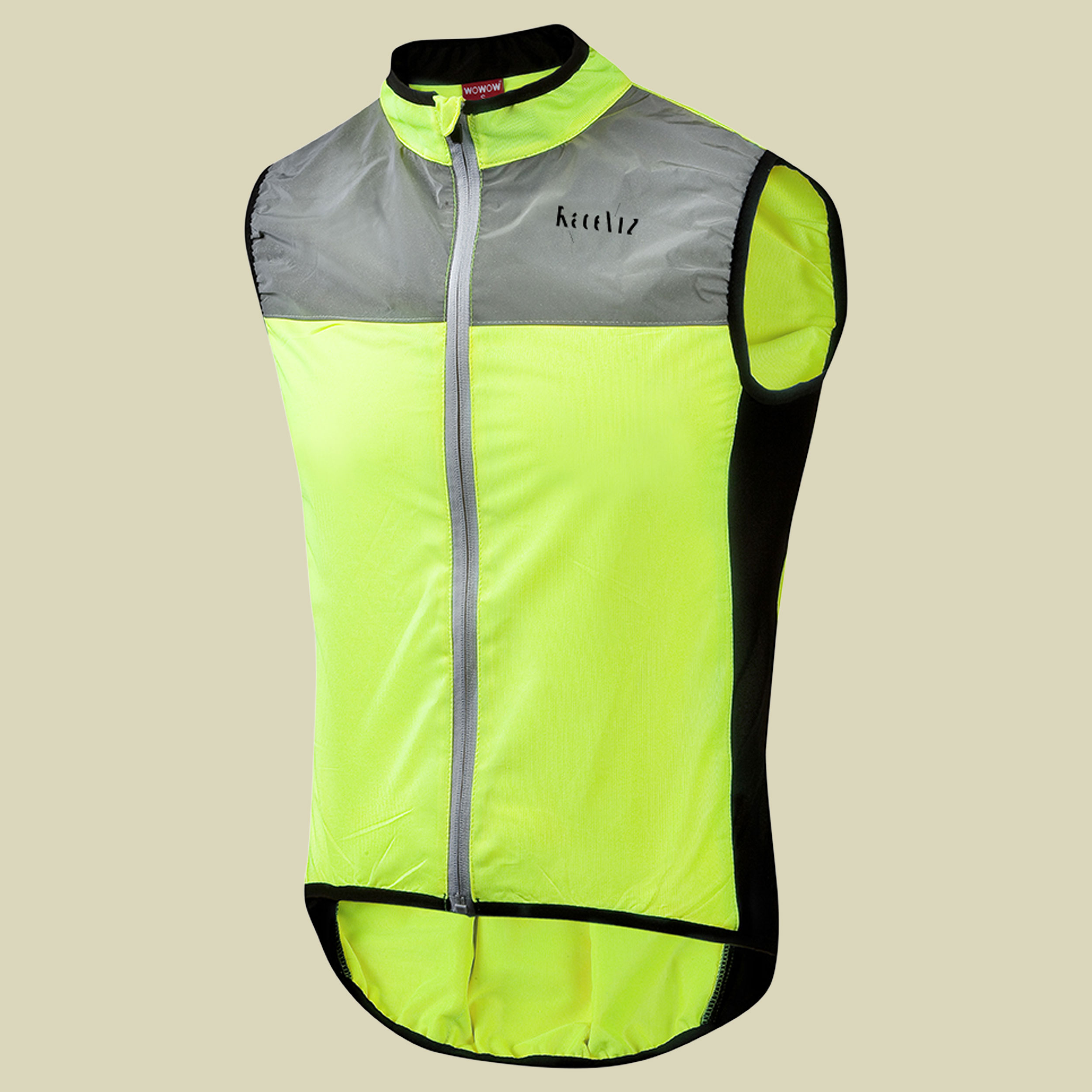Wowow - Dark Jacket 1.1-Unisex reflektierende Weste Fahrrad- naturzeit