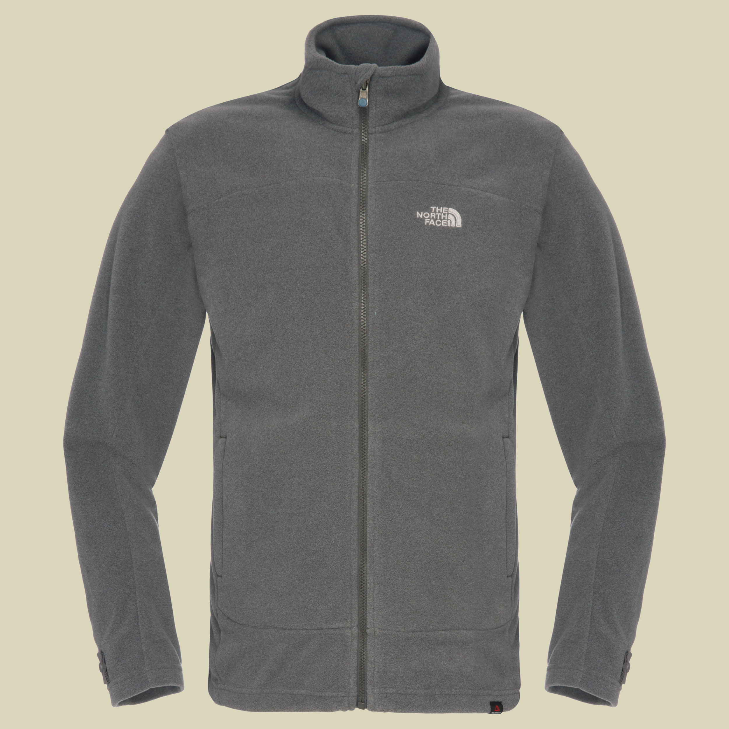 100 New Glacier Full Zip Men Größe S Farbe graphite grey heather