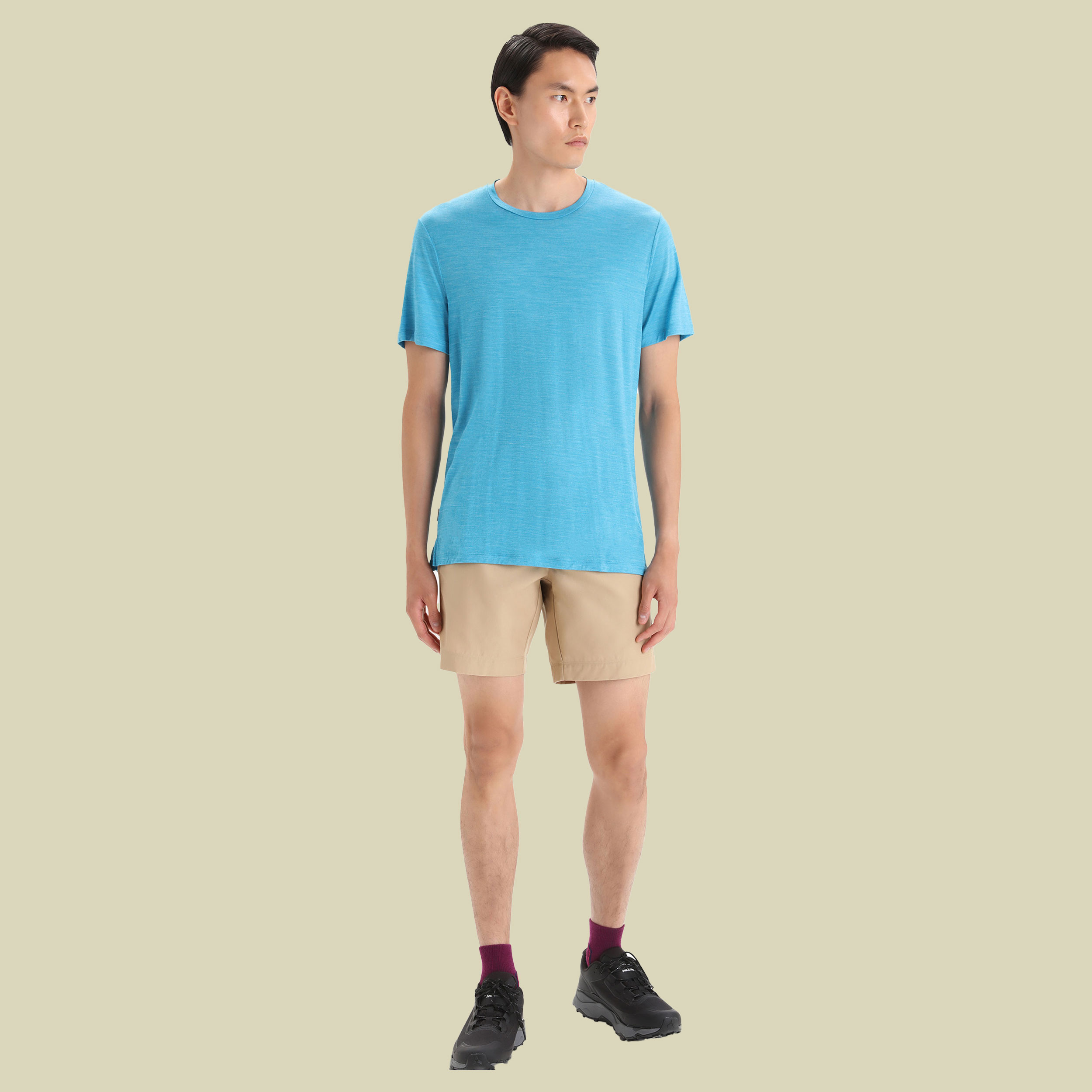 Sphere II SS Tee Men Größe S Farbe geo blue heather