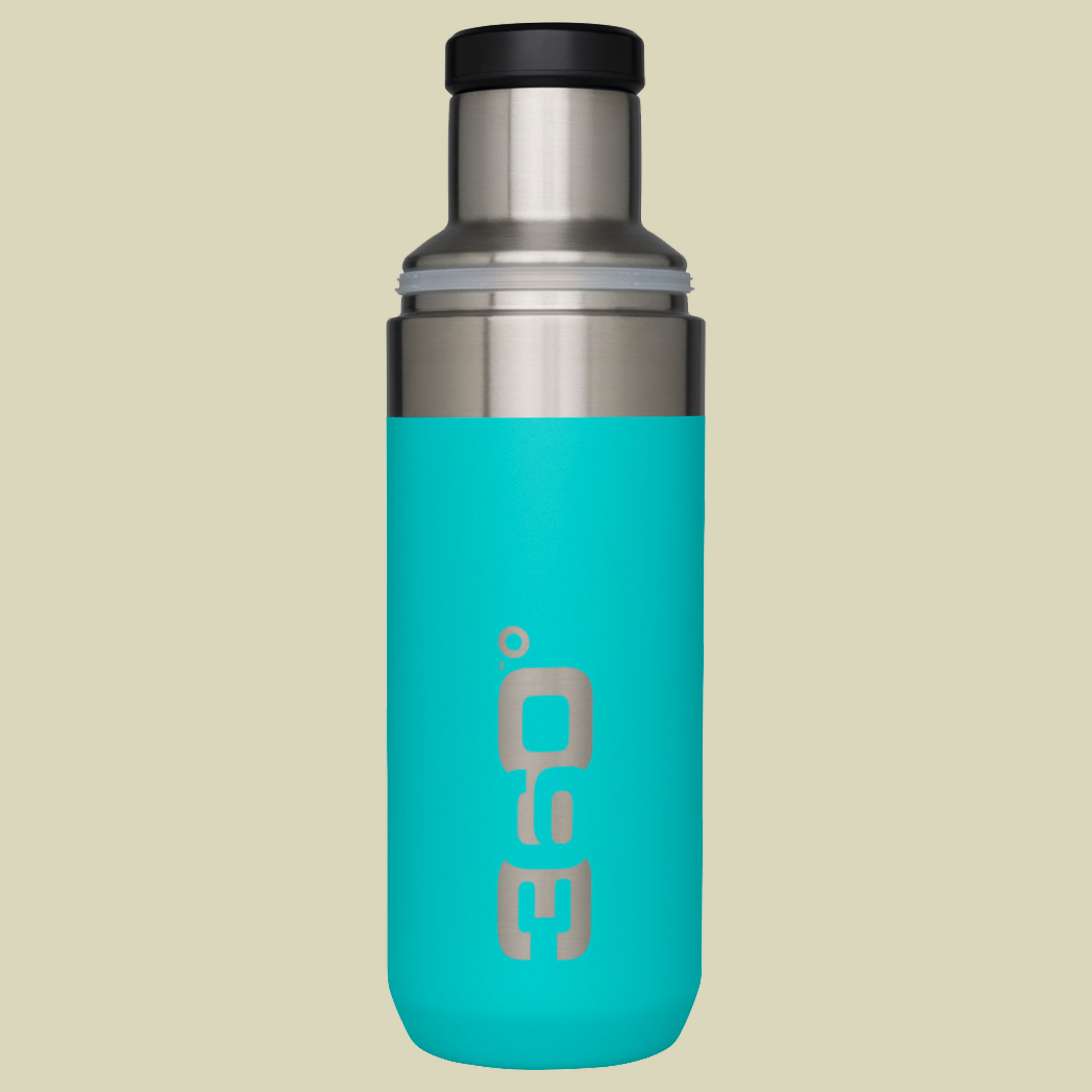 360° Vacuum Insulated Stainless Flask with Pour Through Cap Volumen 750 Farbe turquoise