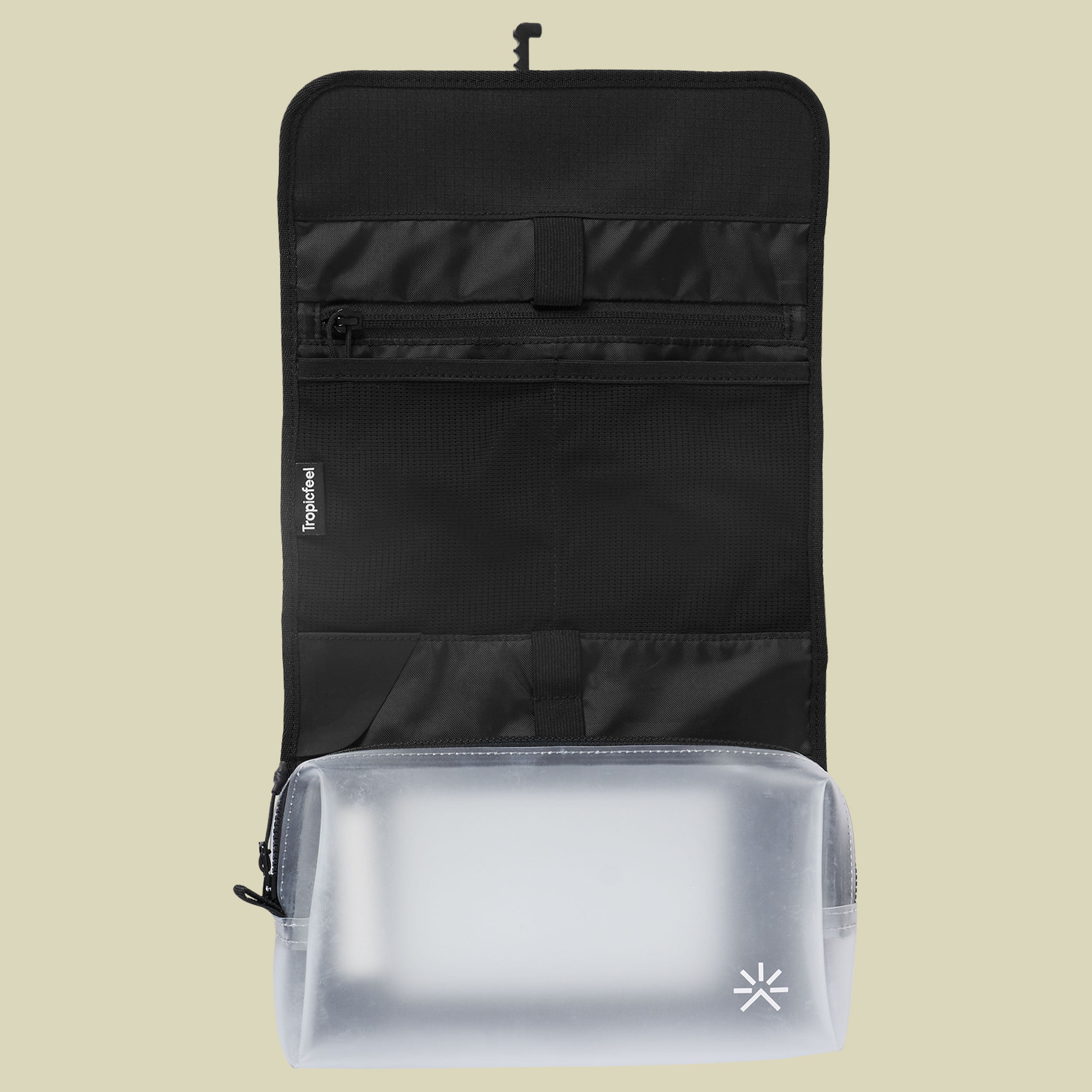 Roll-UP-Toiletry one size schwarz - Farbe all black