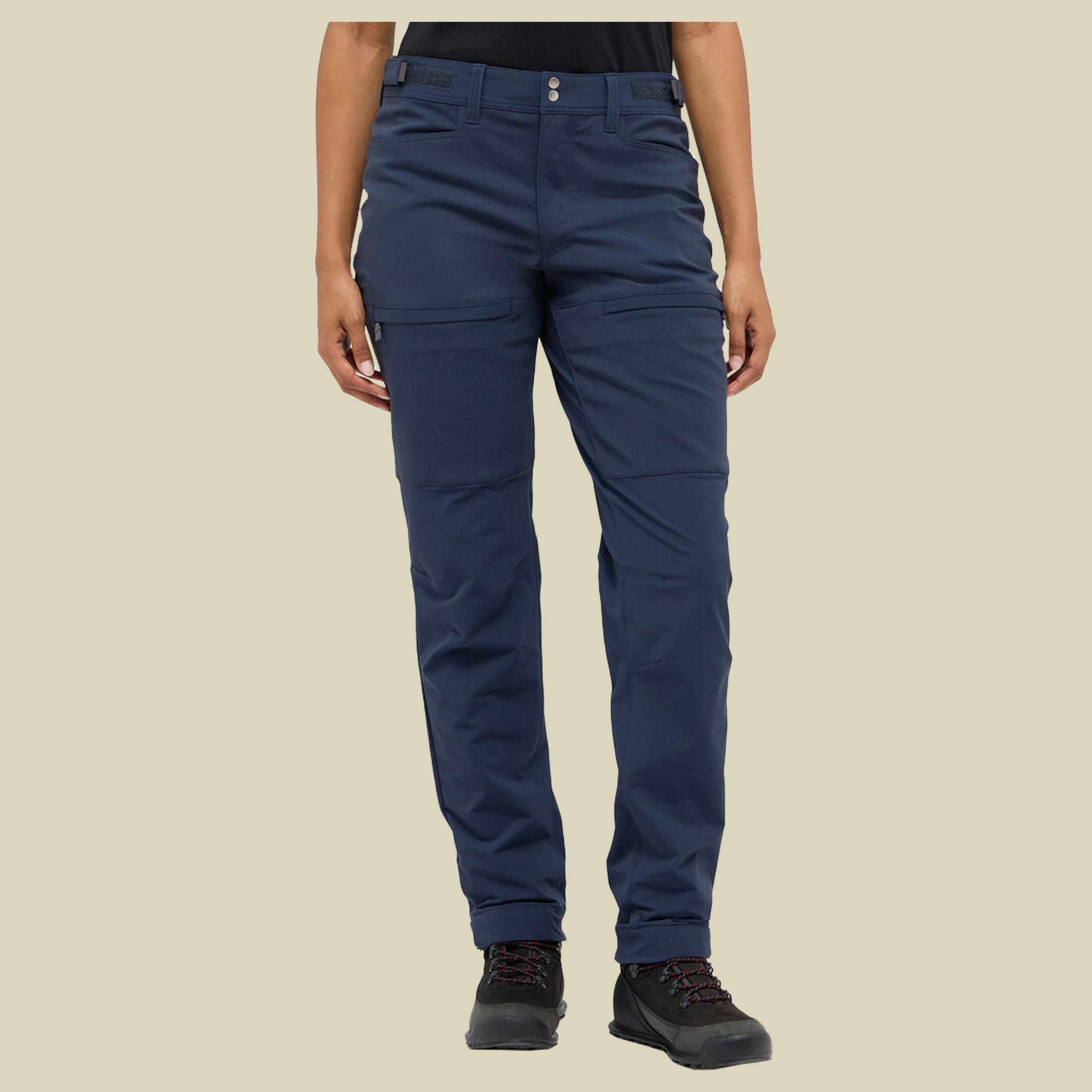 Alert Mid Pant Women 42 blau - tarn blue