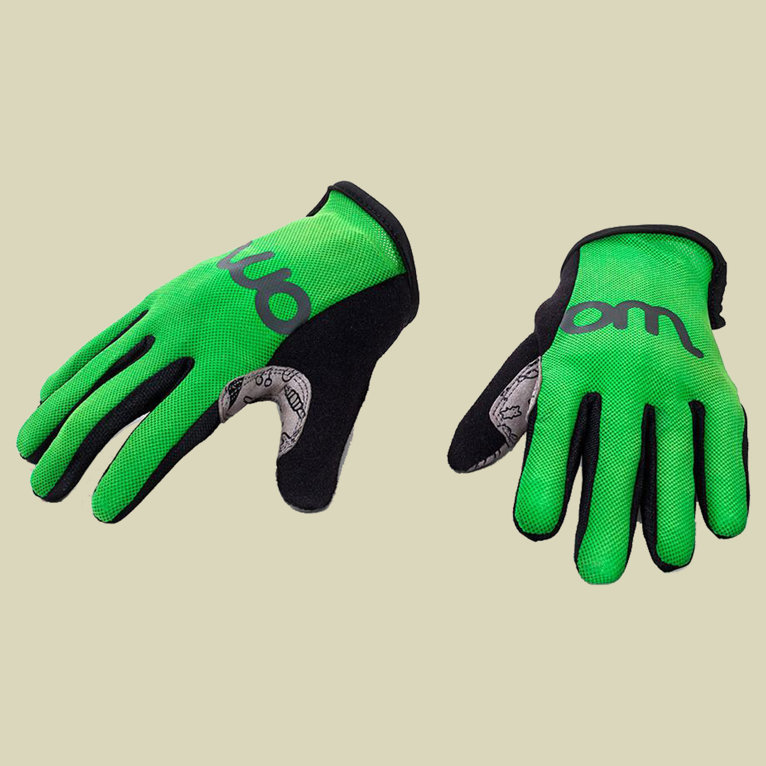 Fahrradhandschuhe Größe M Farbe grün