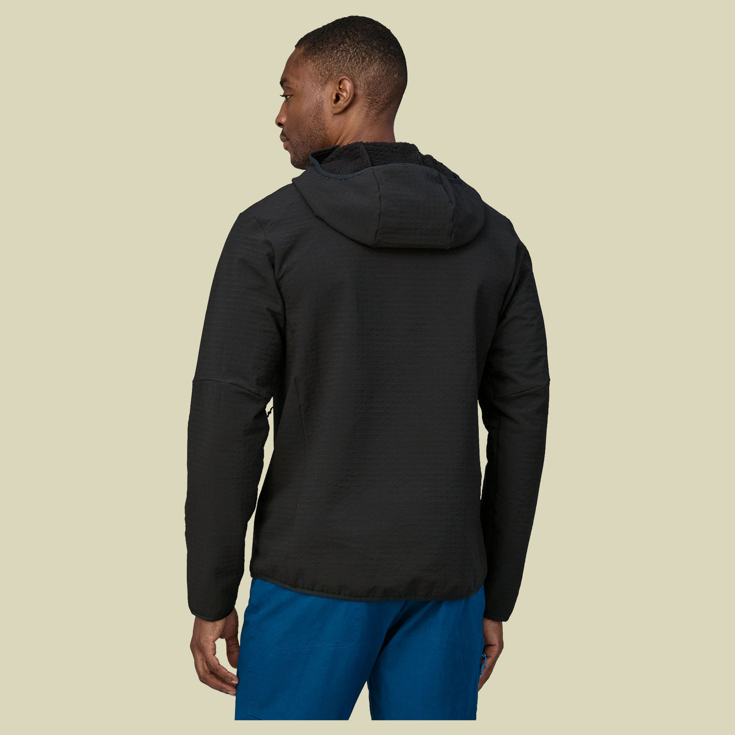 R2 TechFace Hoody Men schwarz M - black