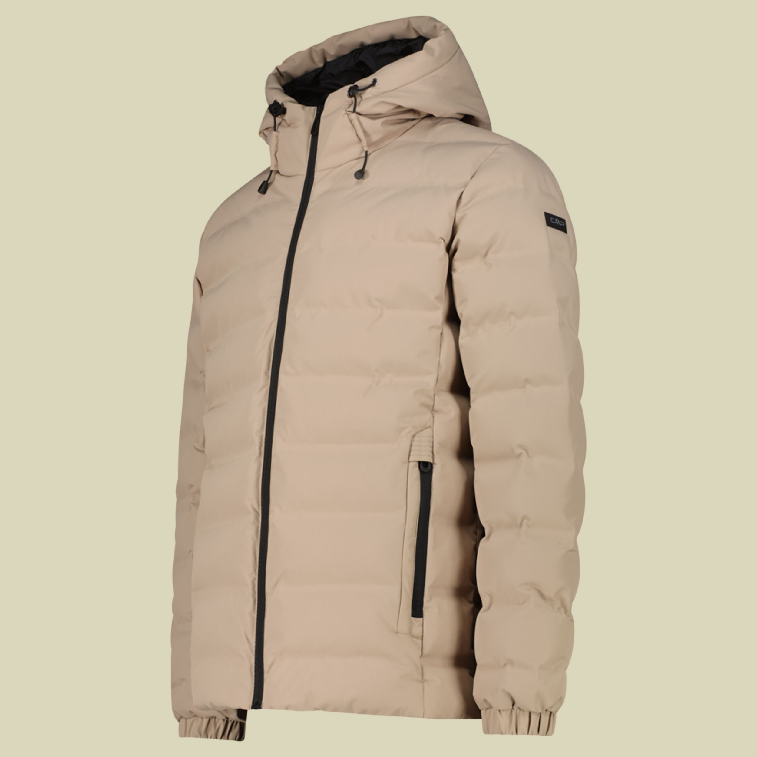 Man Jacket Fix Hood 35K3697 56 beige- teak P719