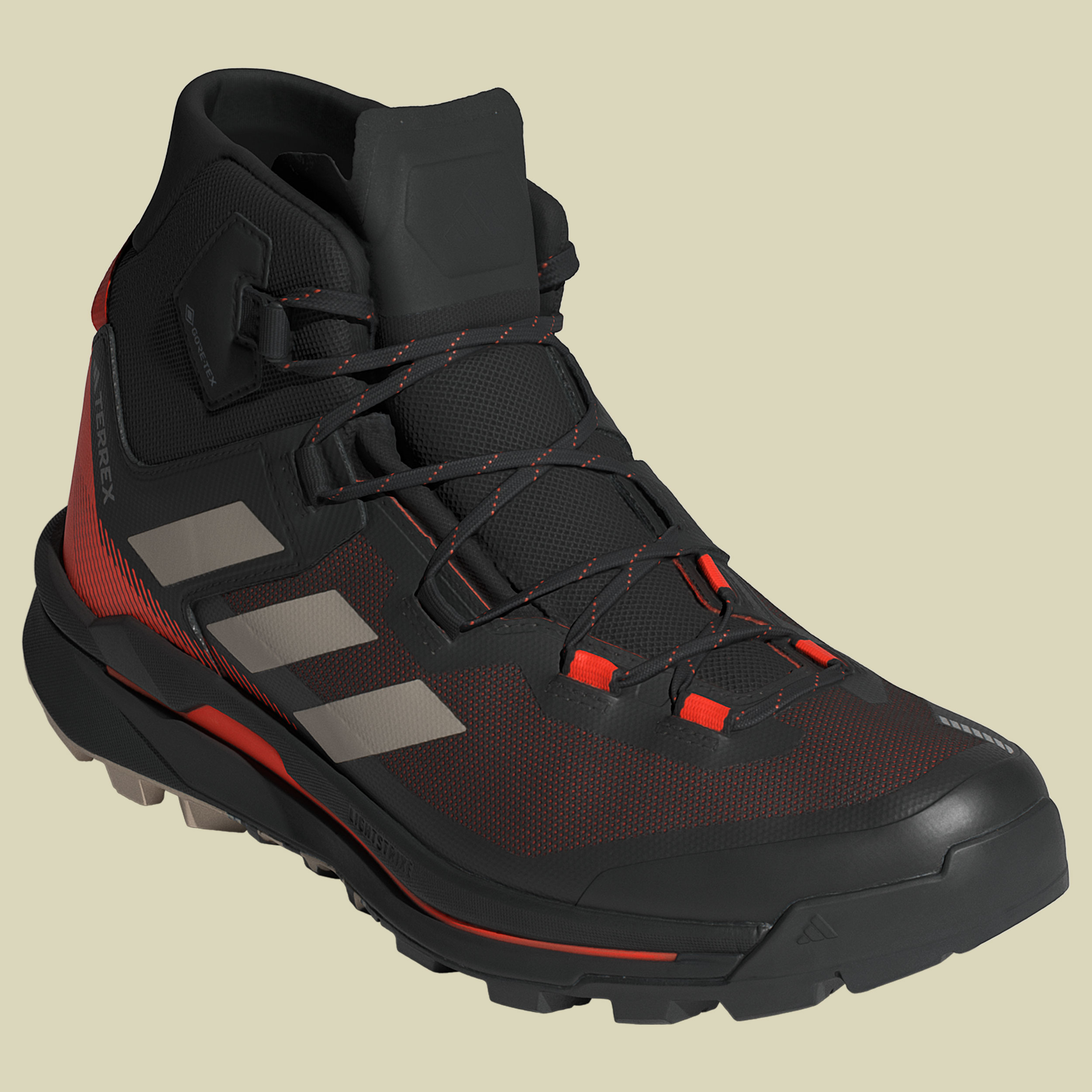 Terrex Skychaser Tech Mid GTX Men UK 9,5 schwarz - core black/wonder beige/semi impact