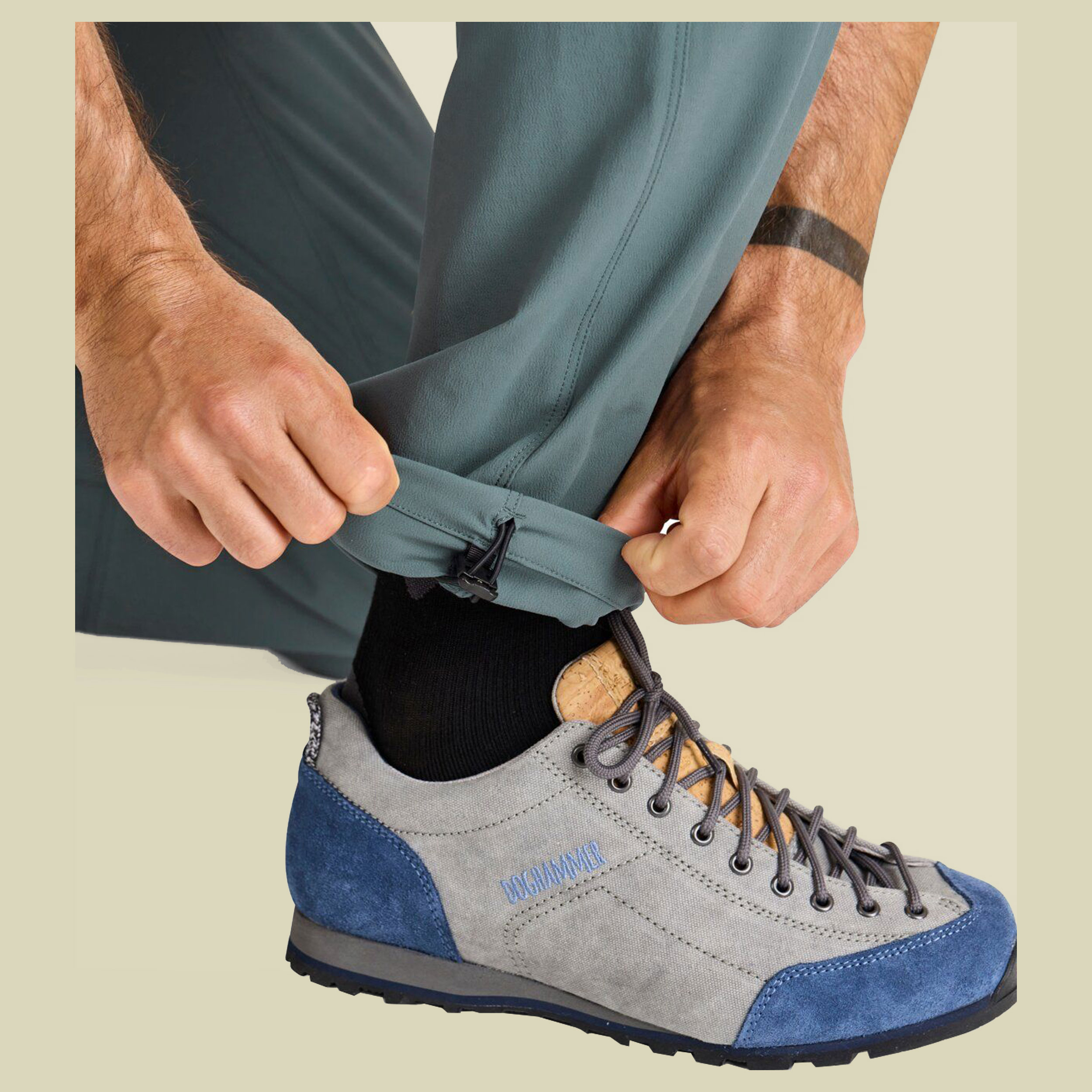 Brenta Pants Men XL grau - dark arctic grey